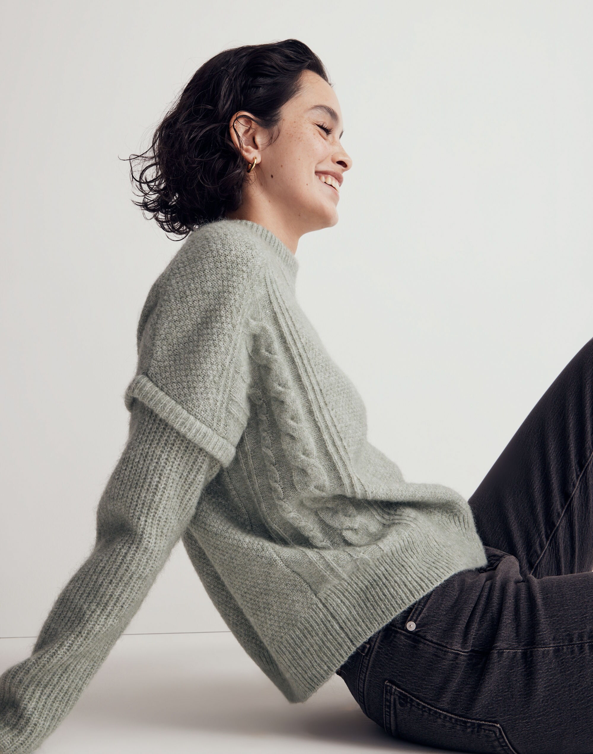 Cable Havener Pullover Sweater