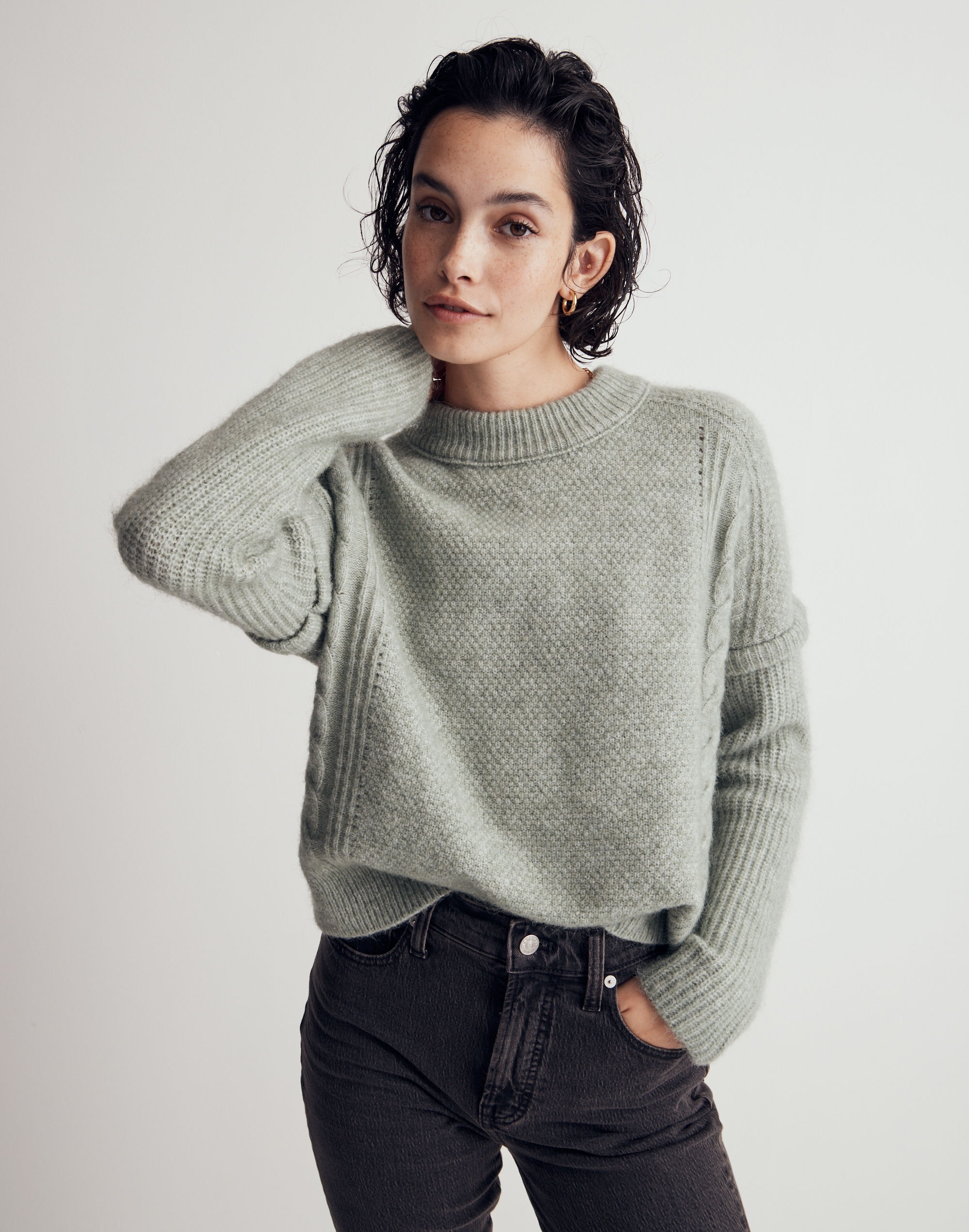 Cable Havener Pullover Sweater