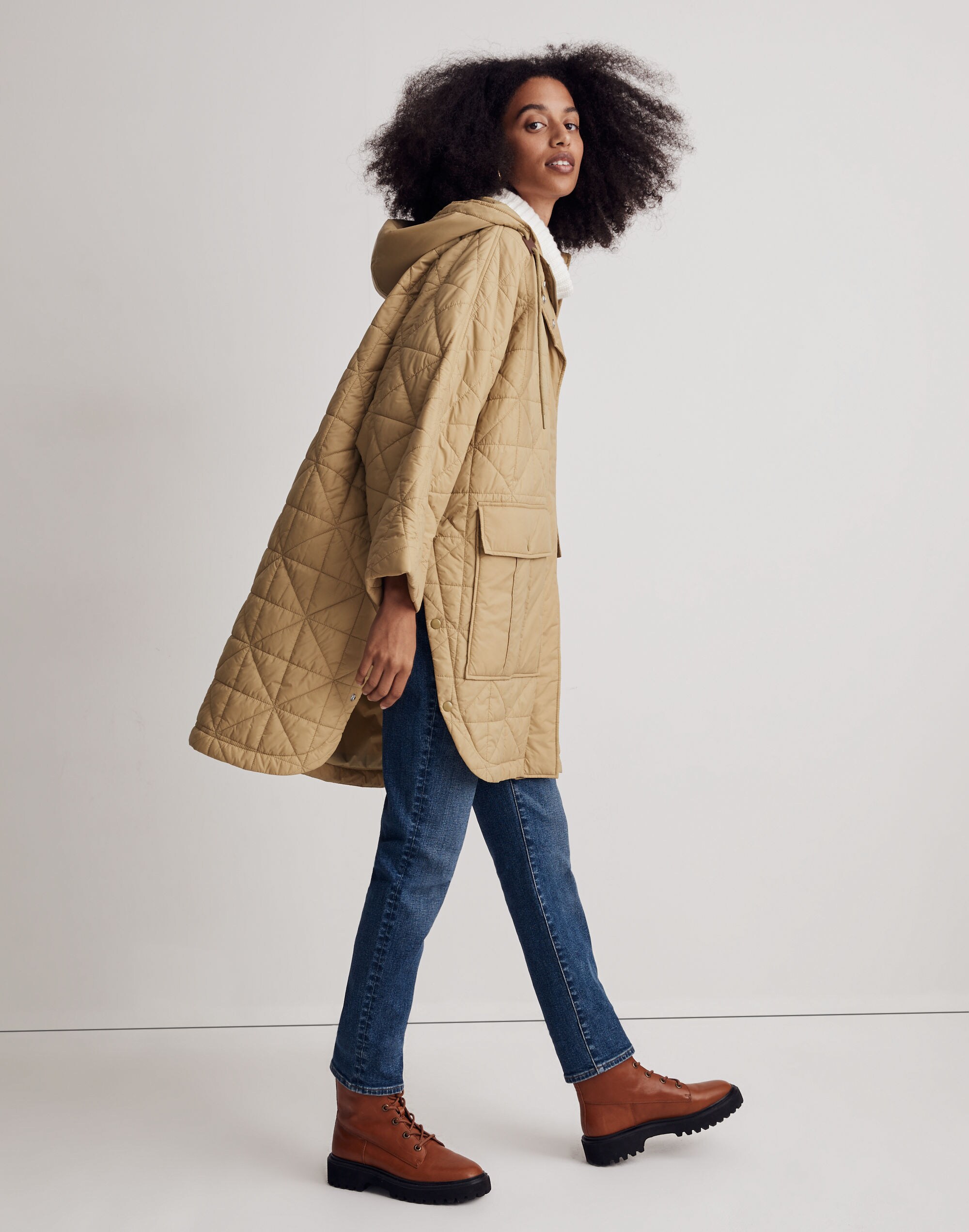 Quilted Norris Poncho