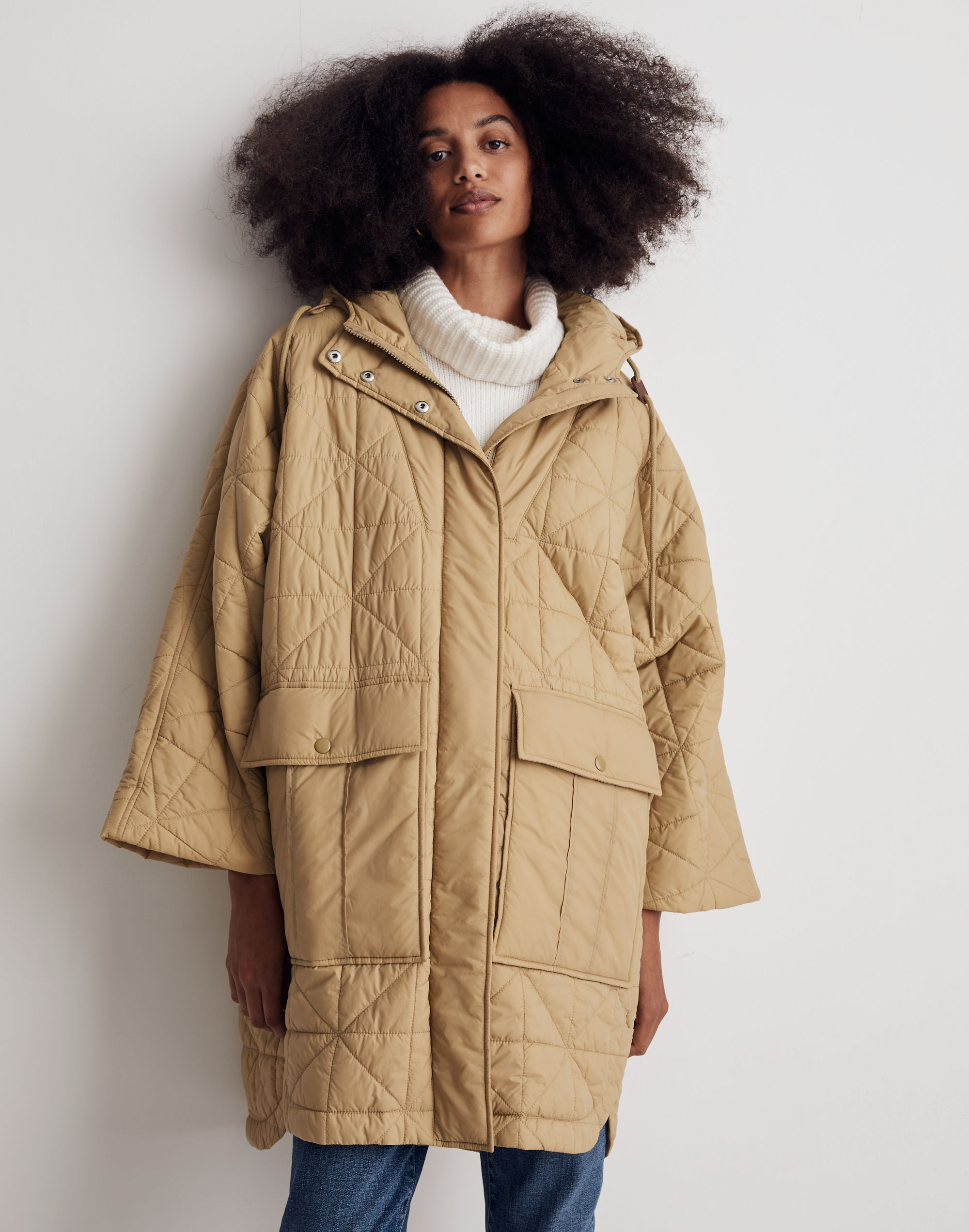 Quilted Norris Poncho