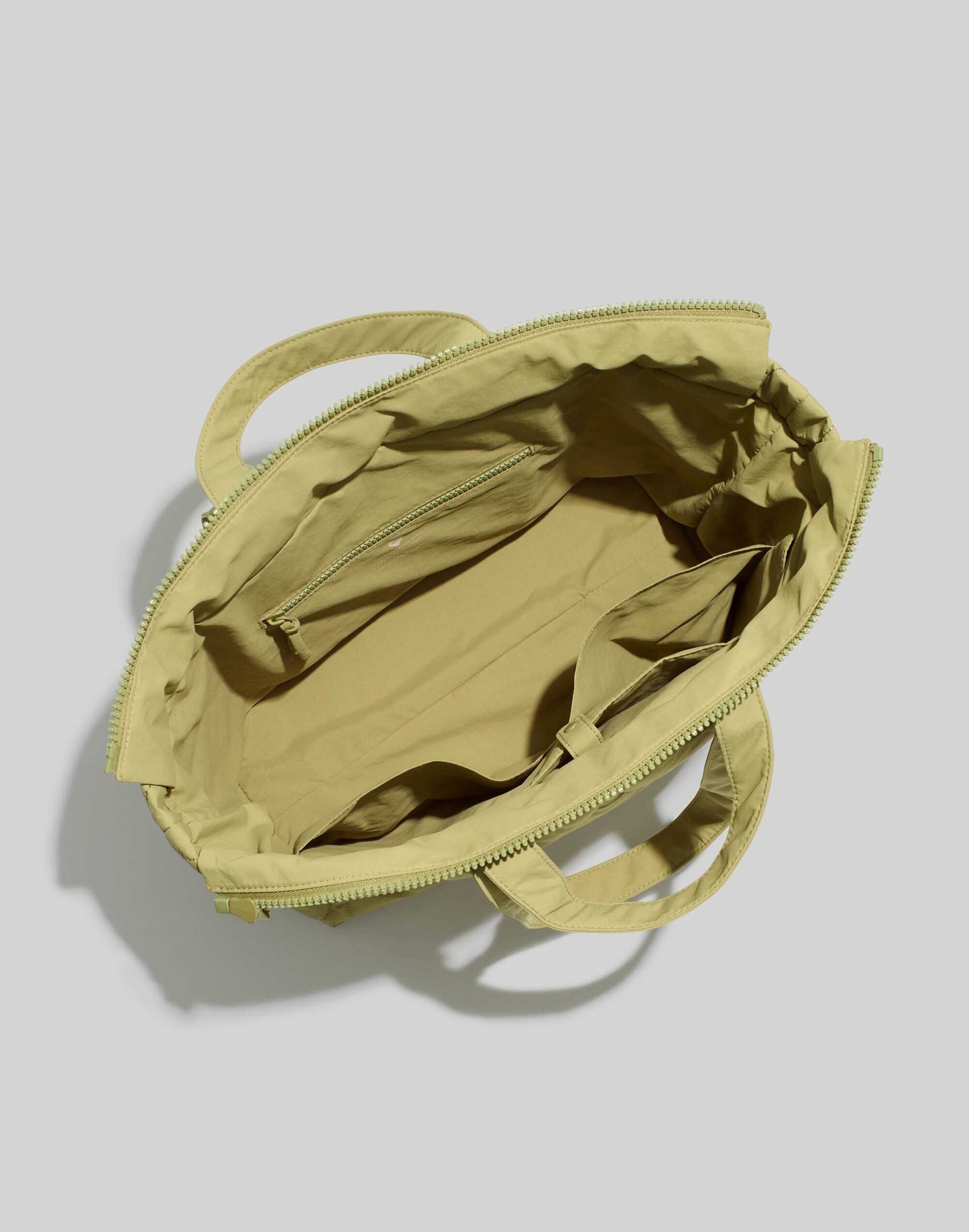 The MWL (Re)sourced Ripstop Nylon Tote Bag: Quilted Edition