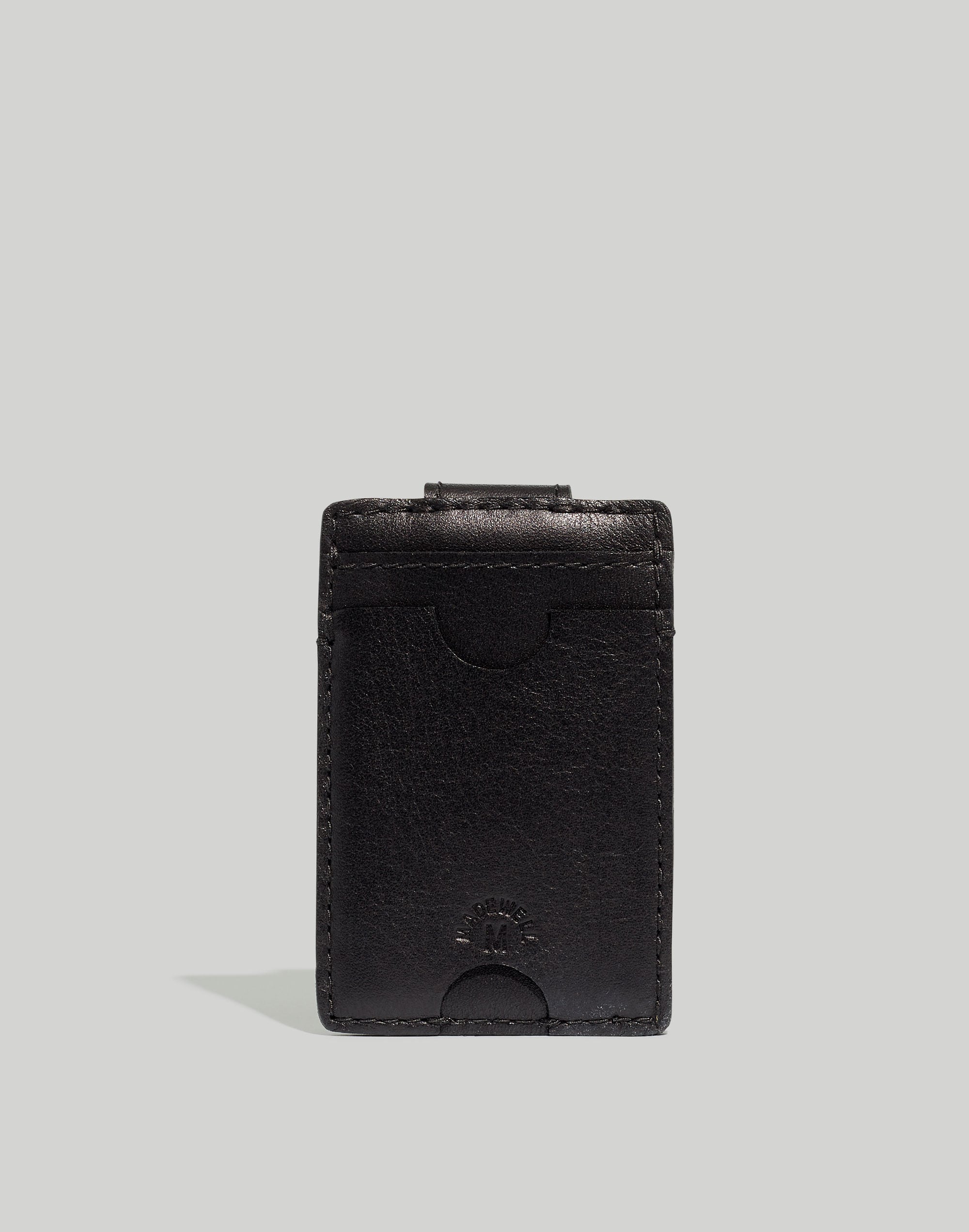 Leather Card Case with Magnet
