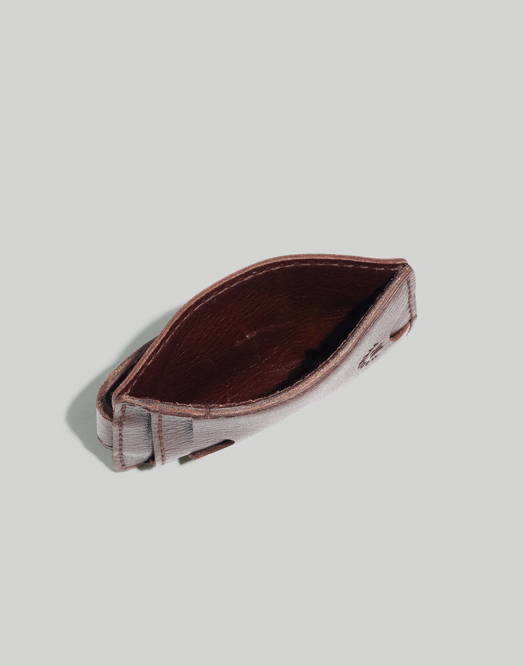 Leather Card Case with Magnet