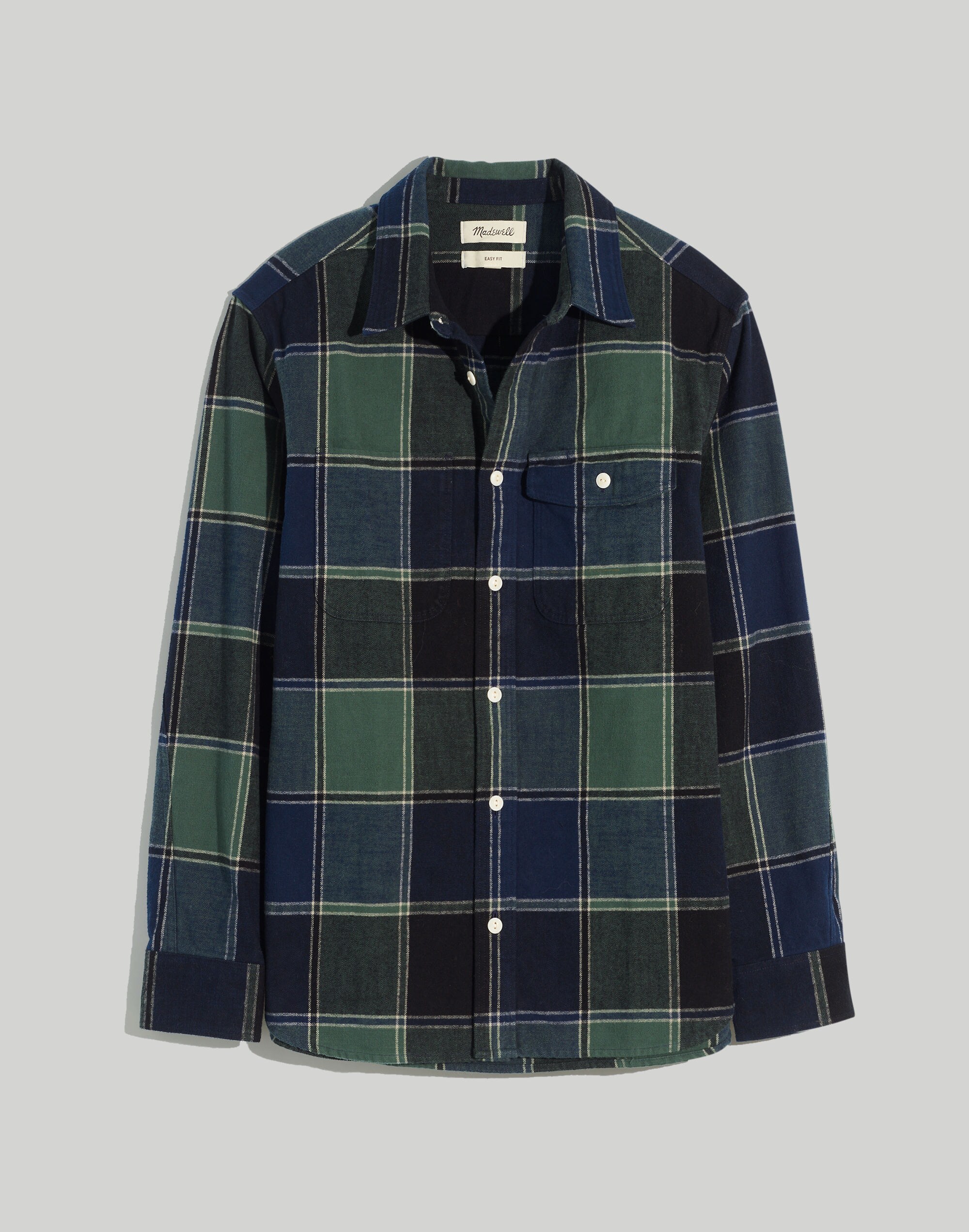 Flannel Work Shirt in Plaid