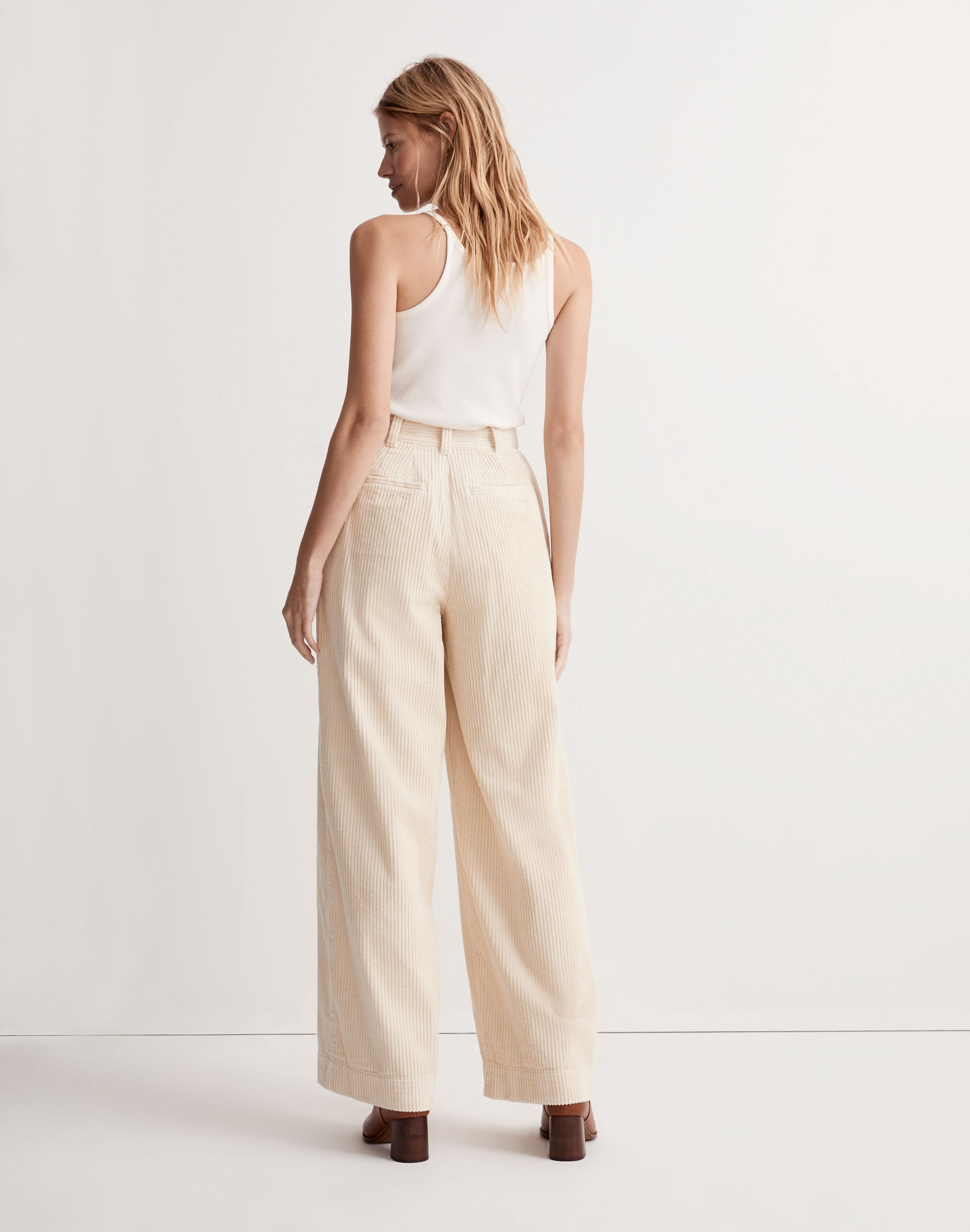 Corduroy Harlow Wide-Leg Pants