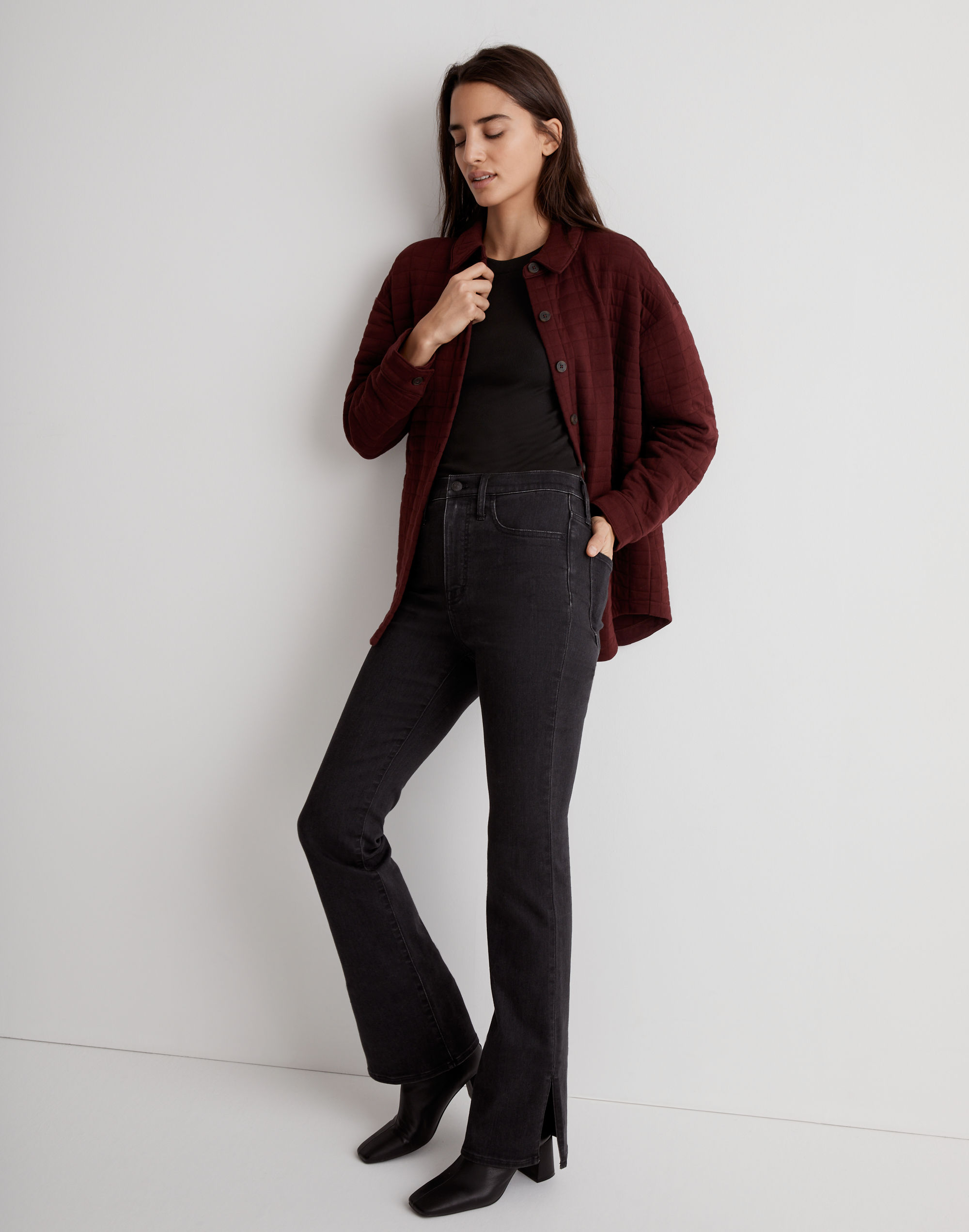 Quilted Shirt-Jacket