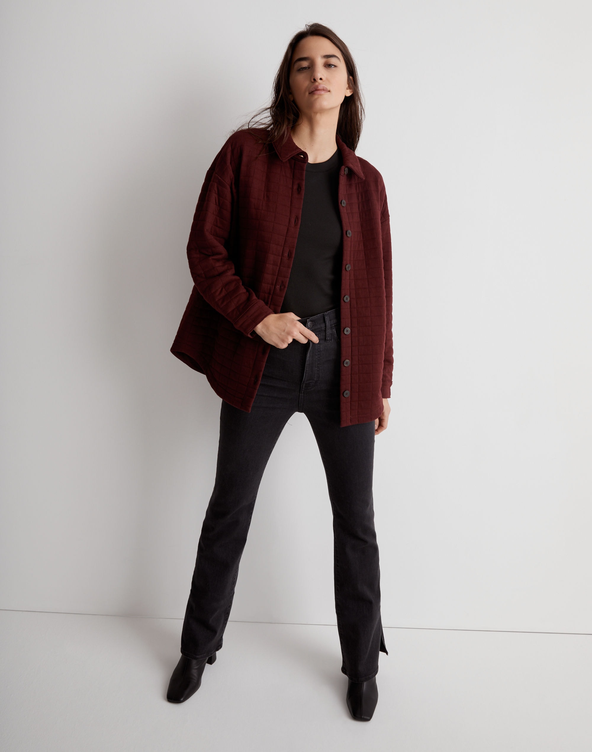 Quilted Shirt-Jacket