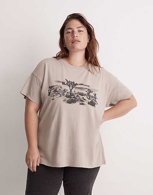 oversized t shirt women's plus size