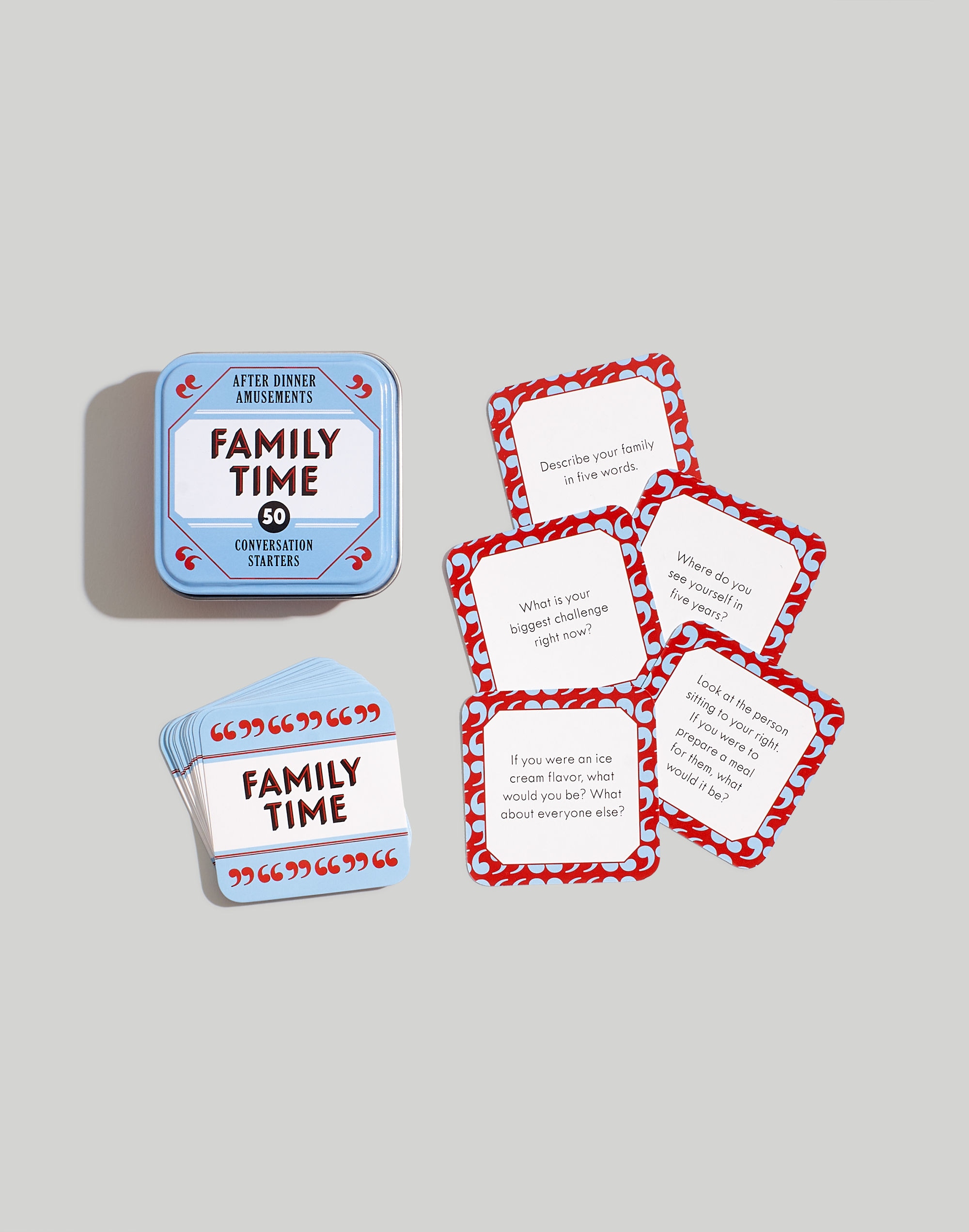 Chronicle Books Family Time Card Game