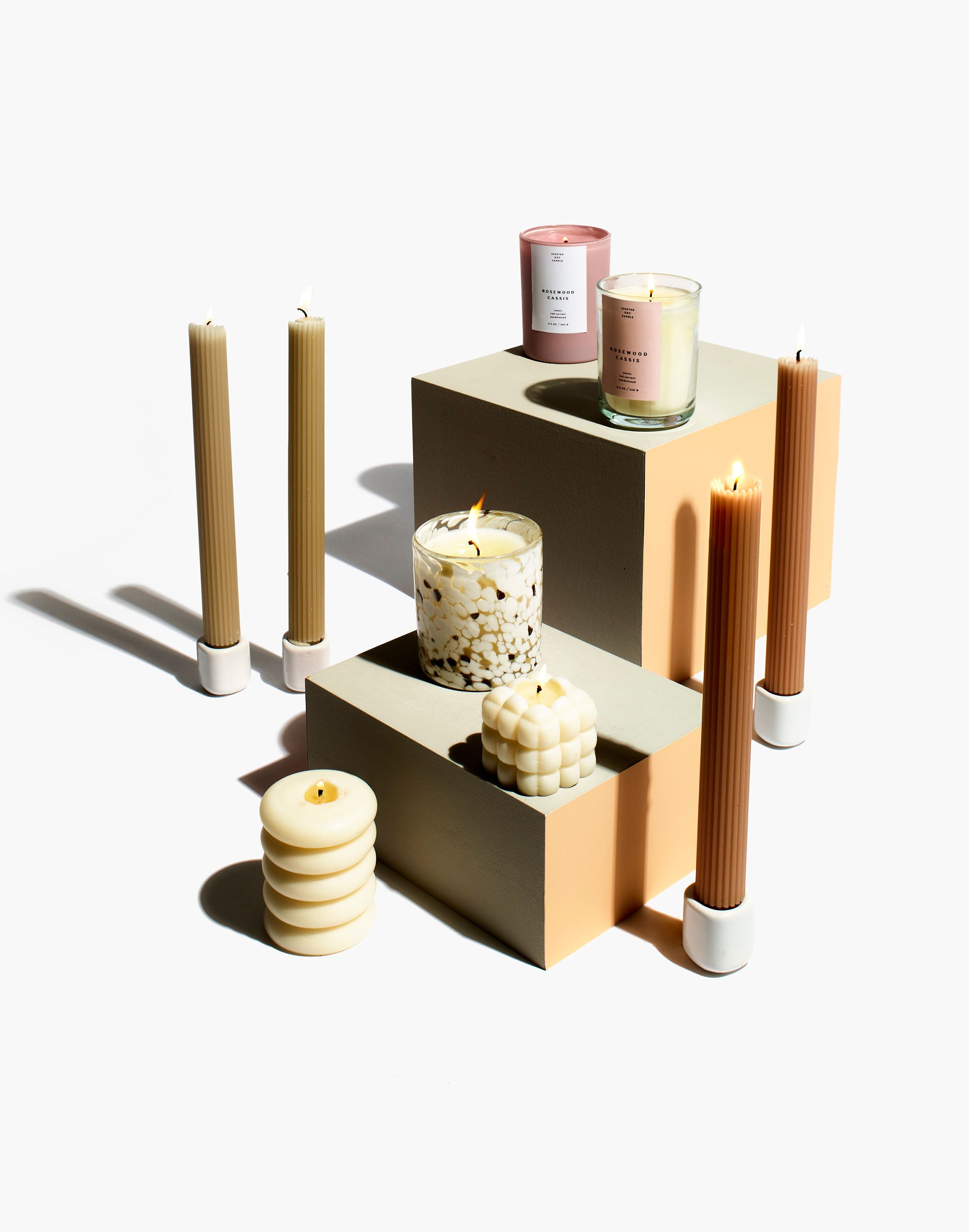 Yiu Brooklyn Puff Bubble Shaped Candle