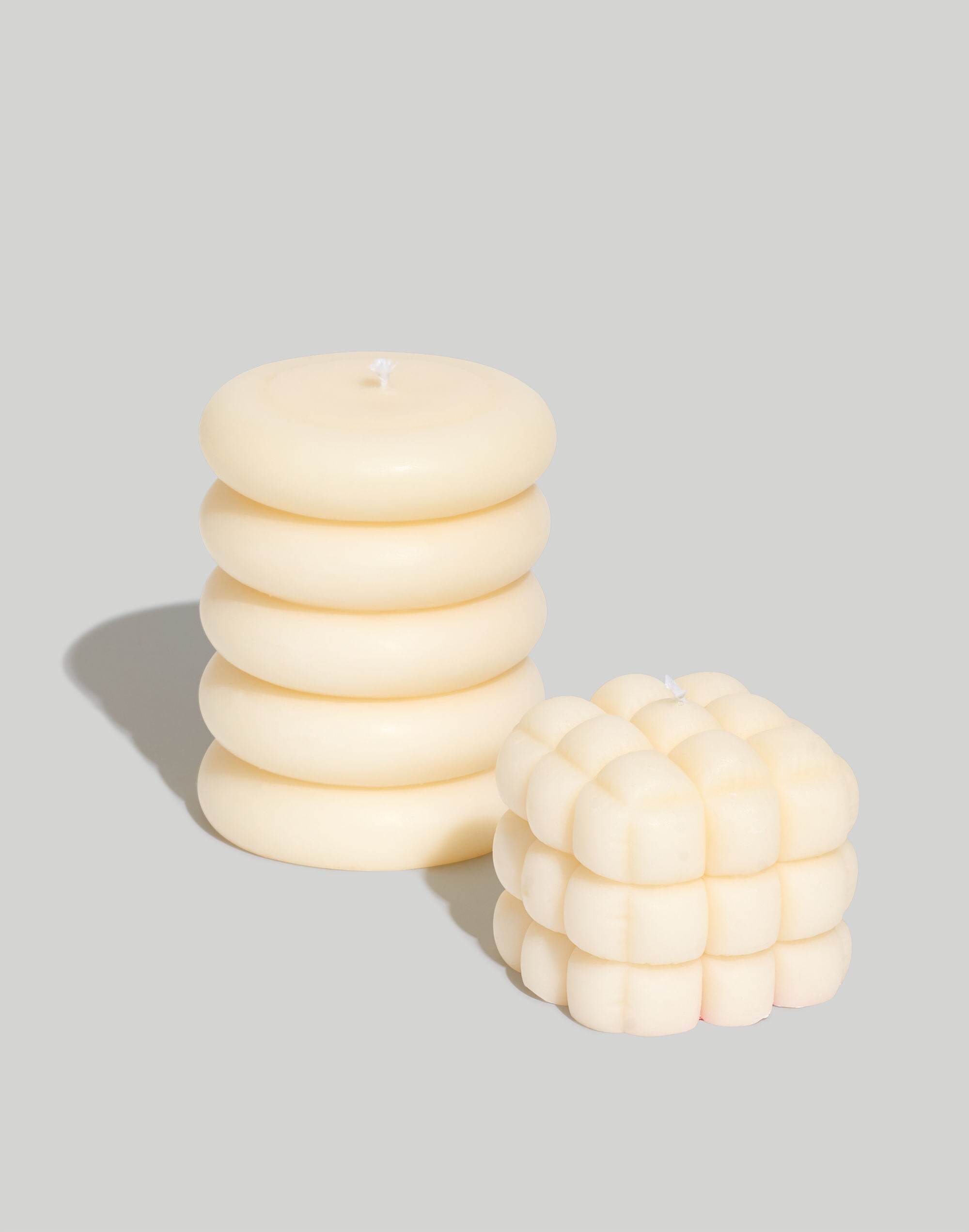 Yui Brooklyn Geometric Cylinder Shaped Candle