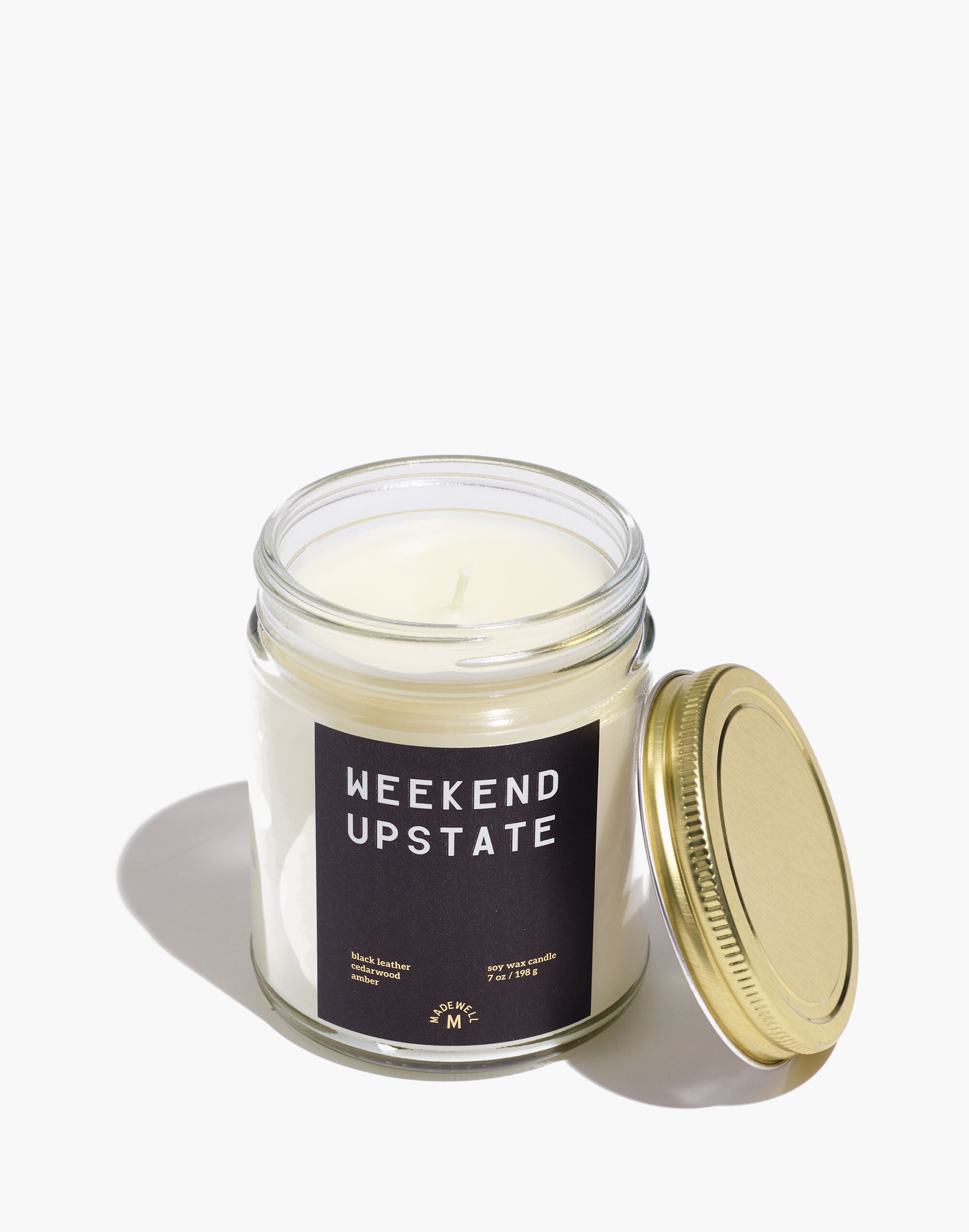 S&amp;L Glass Jar Candle