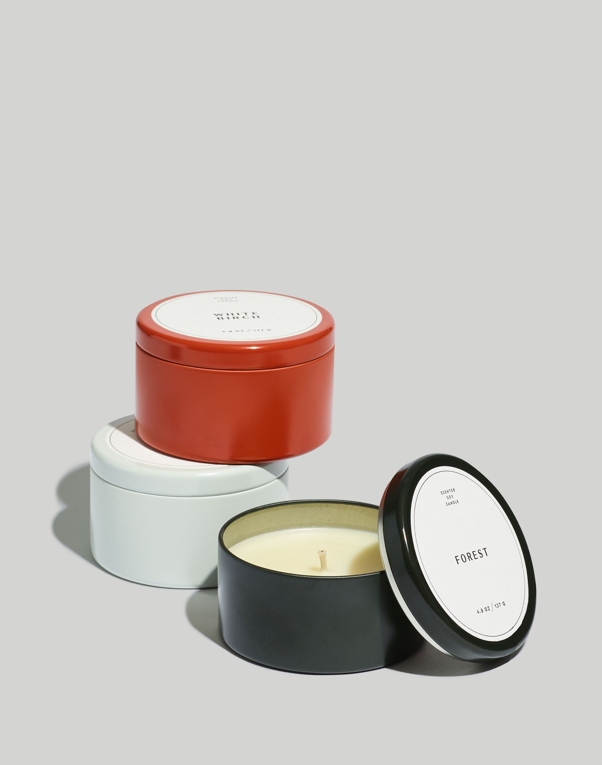 ILLUME&reg; Matte Tin Candle