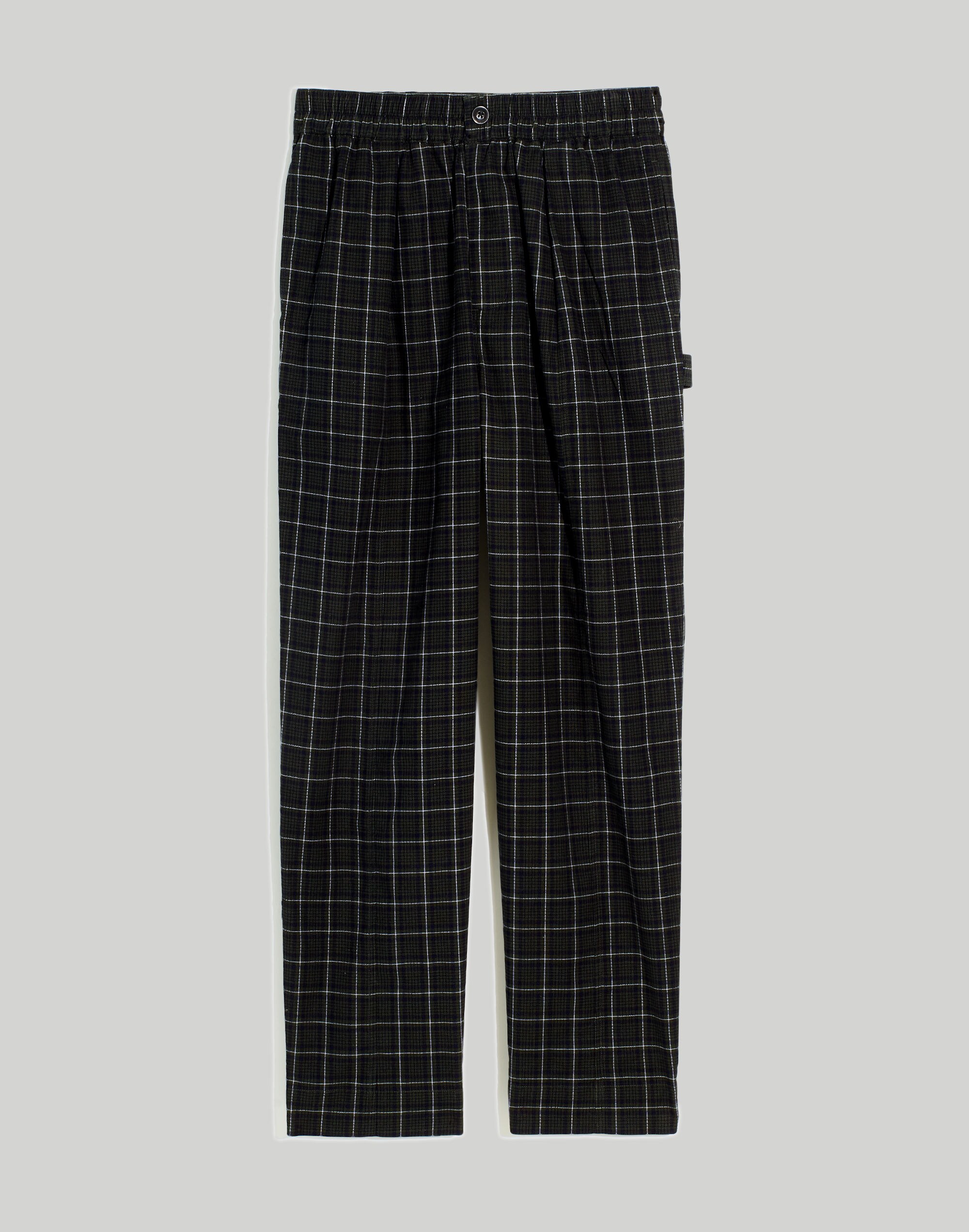 Plus Corduroy Pull-On Tapered Pants