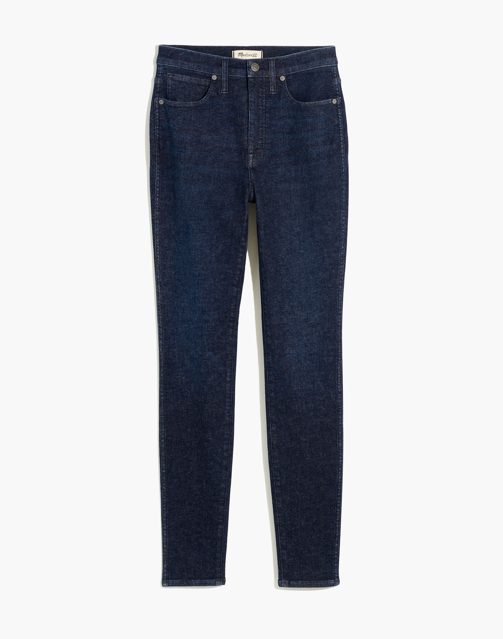 Plus 10" High-Rise Skinny Jeans in Bensley Wash