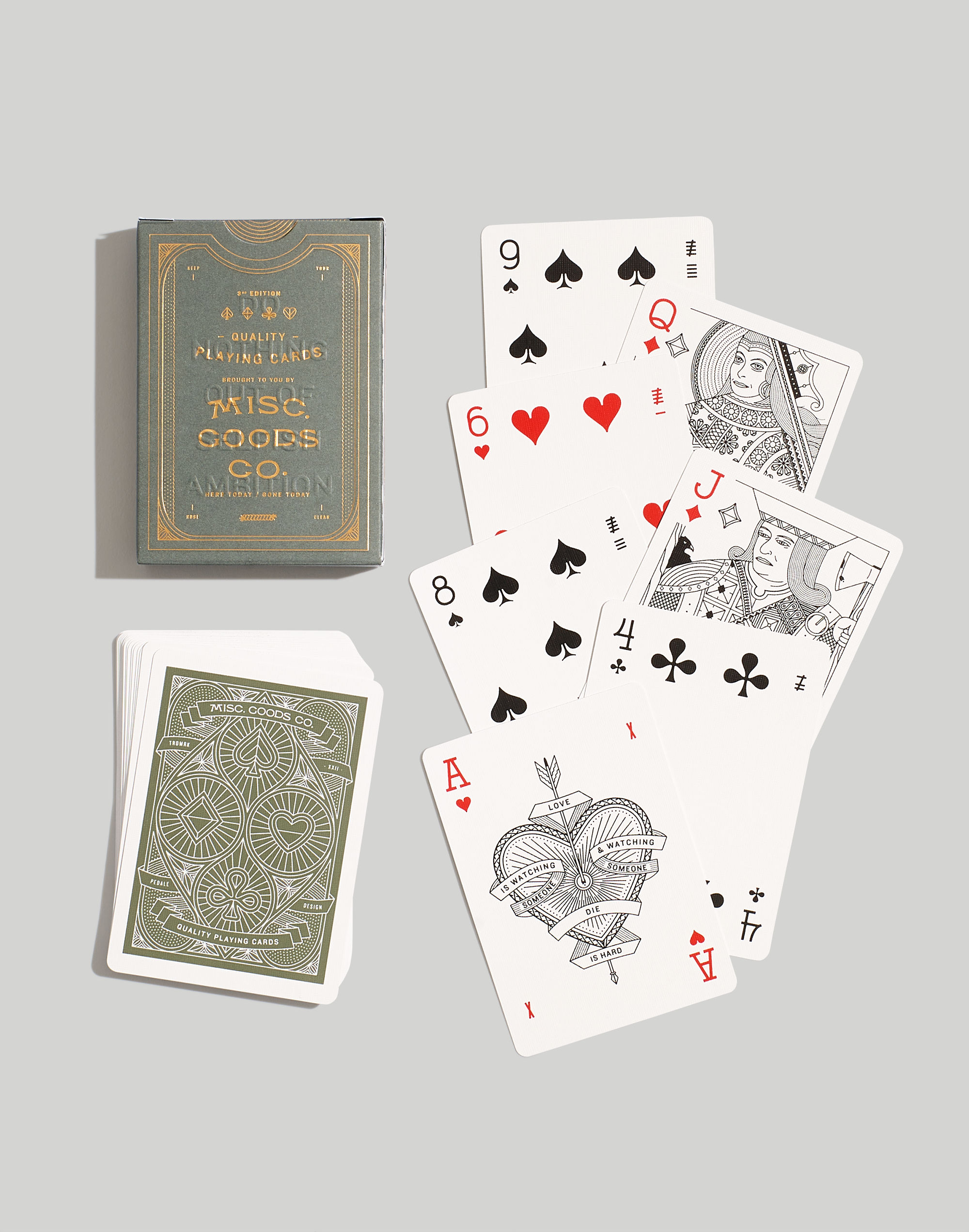 Misc. Goods Co. Cacti Playing Cards