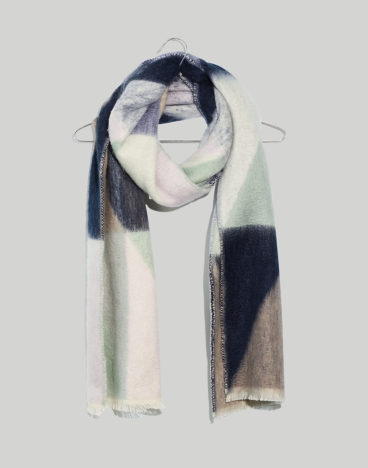 Graphic Nubby Scarf