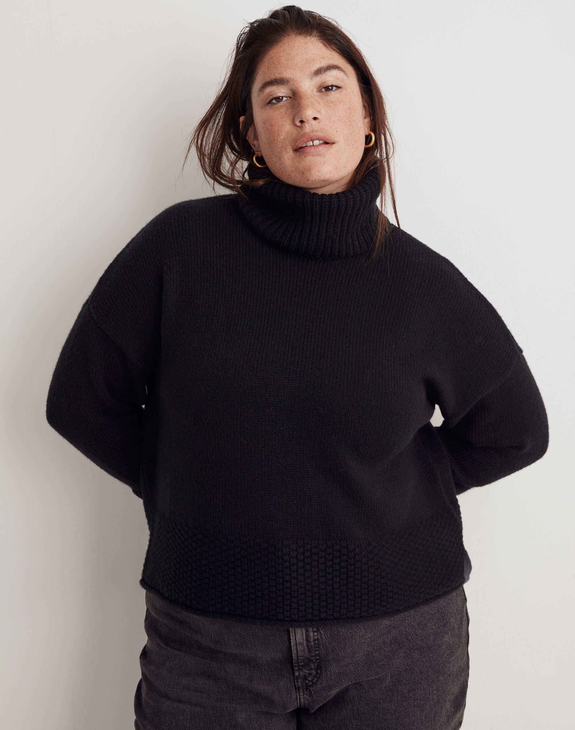 Plus Sadler Turtleneck Sweater