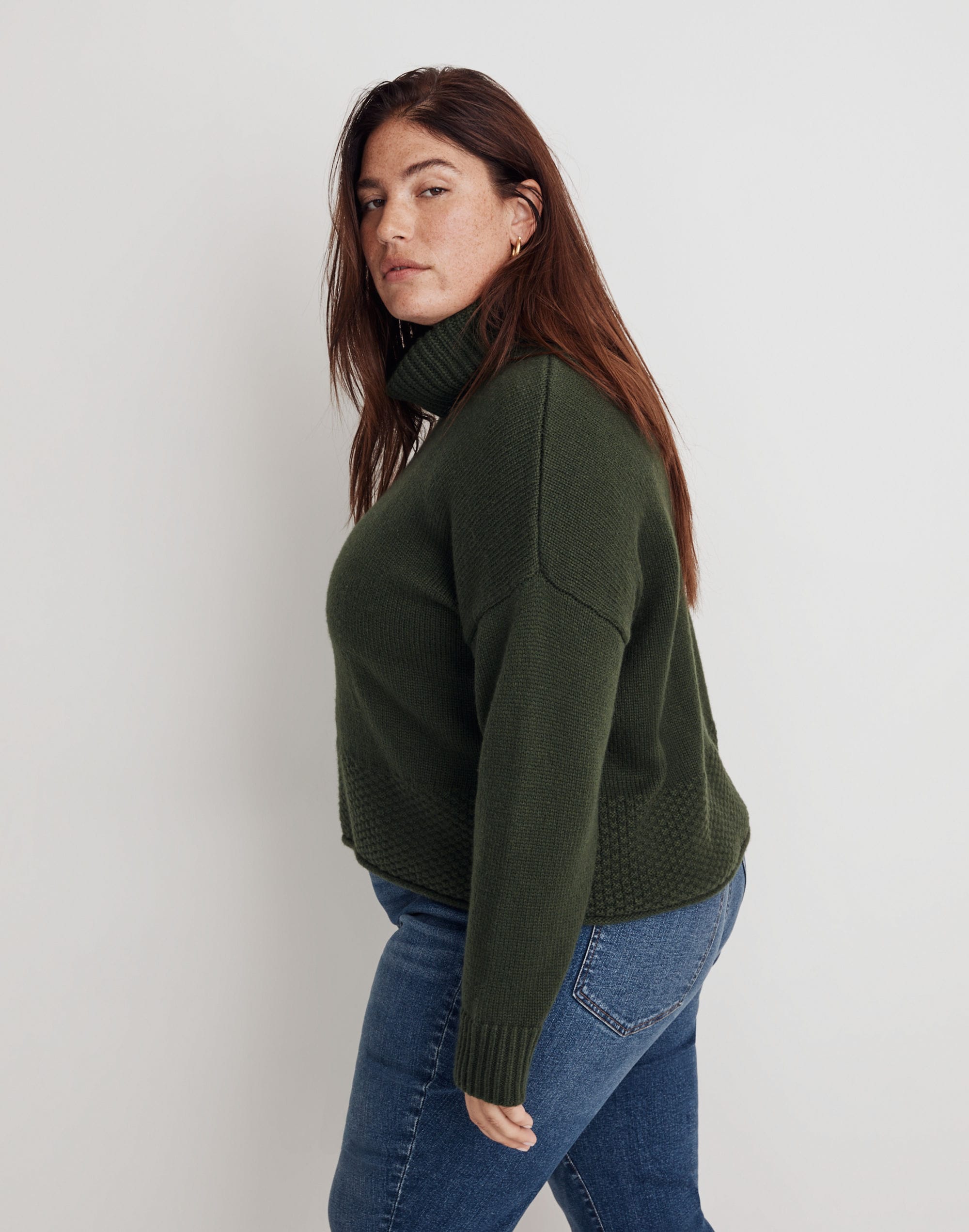 Plus Sadler Turtleneck Sweater