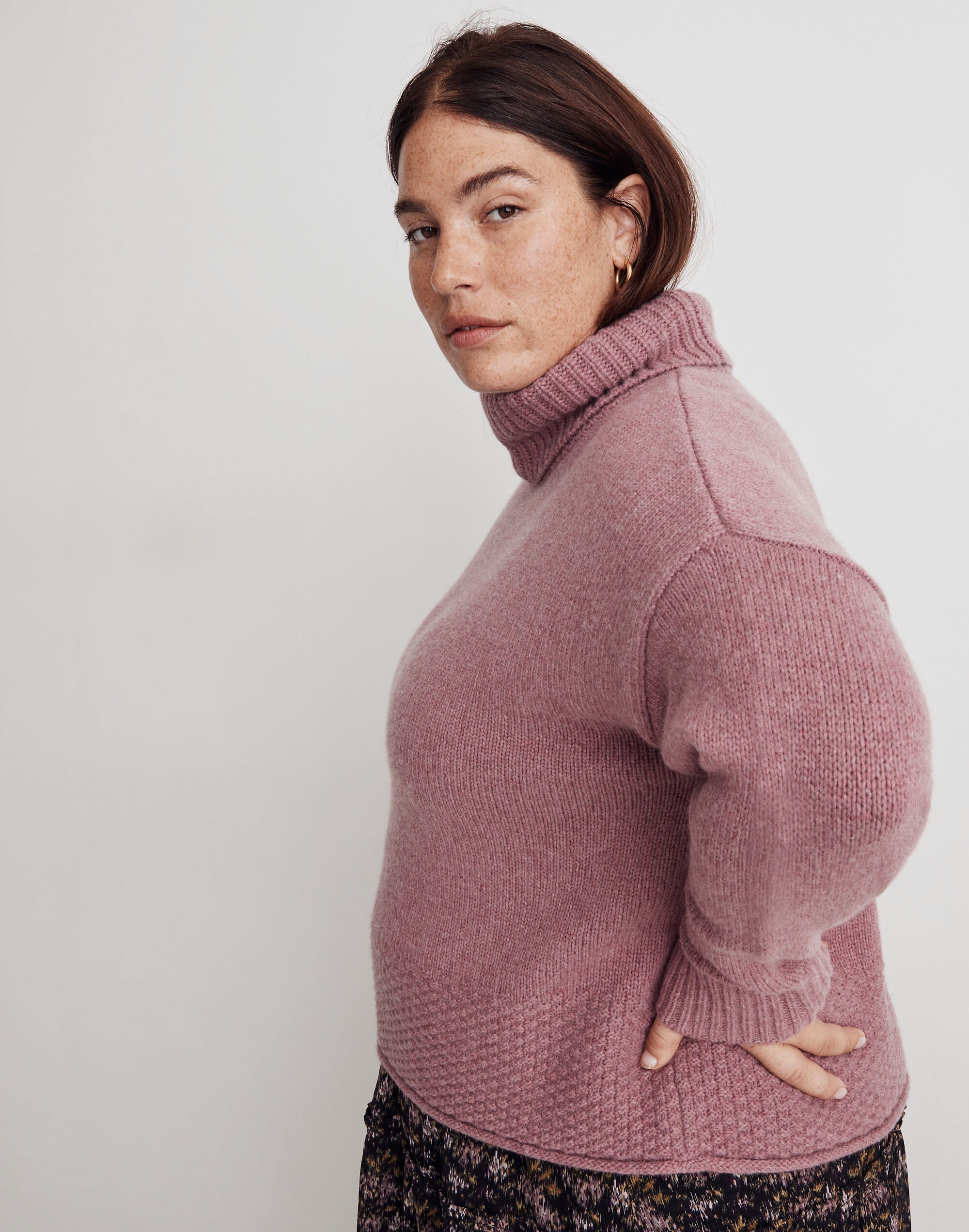 Plus Sadler Turtleneck Sweater