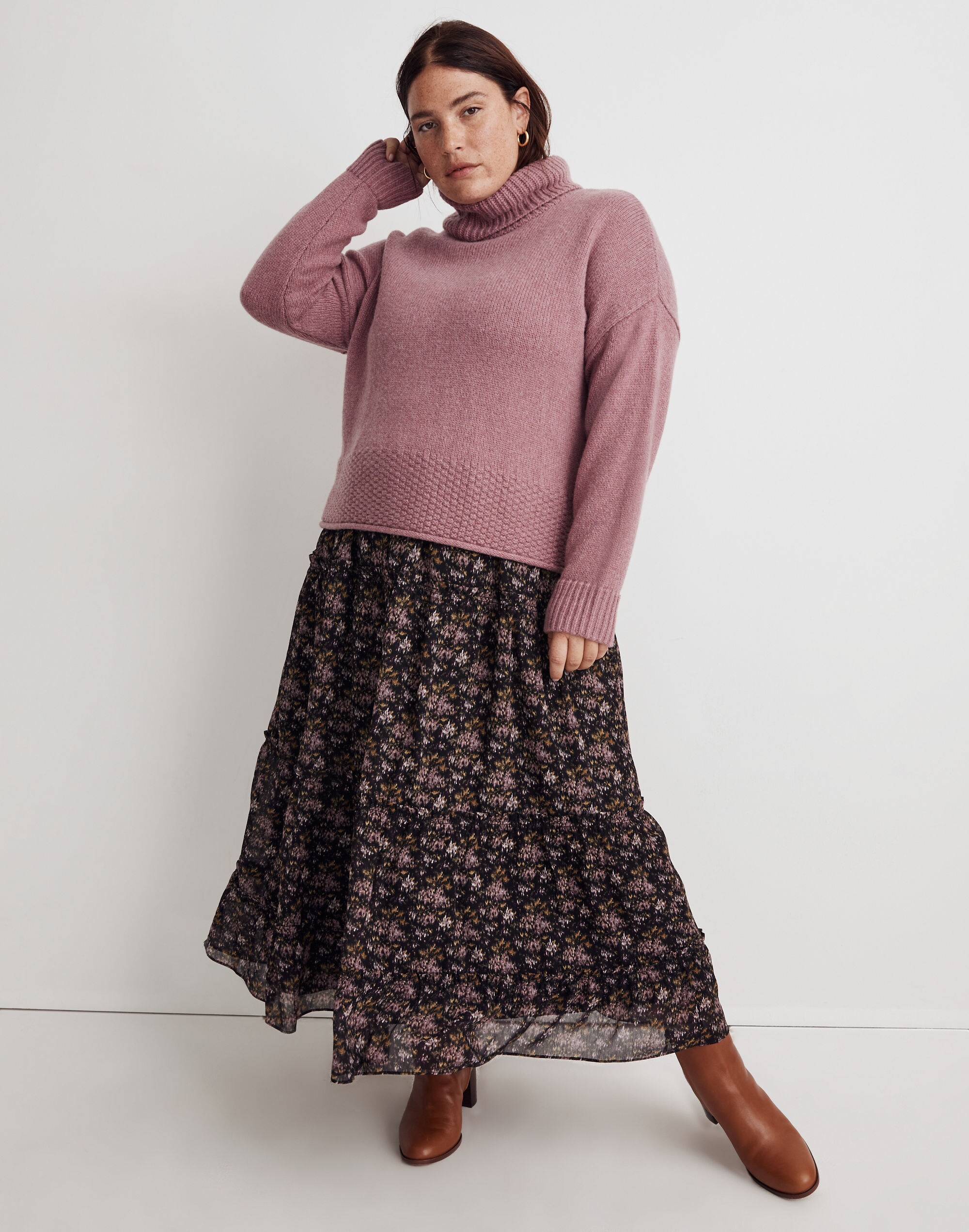 Plus Sadler Turtleneck Sweater