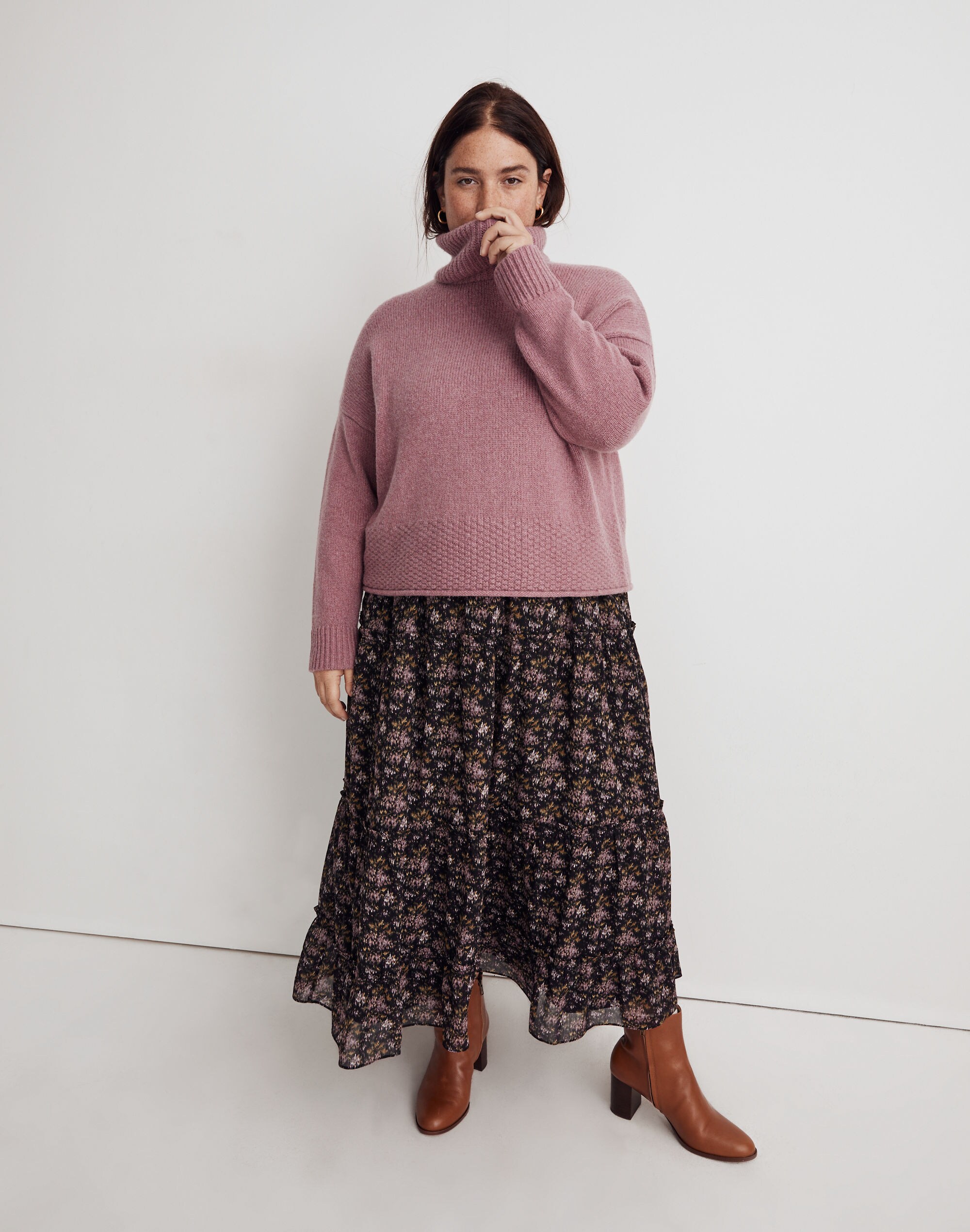 Plus Sadler Turtleneck Sweater