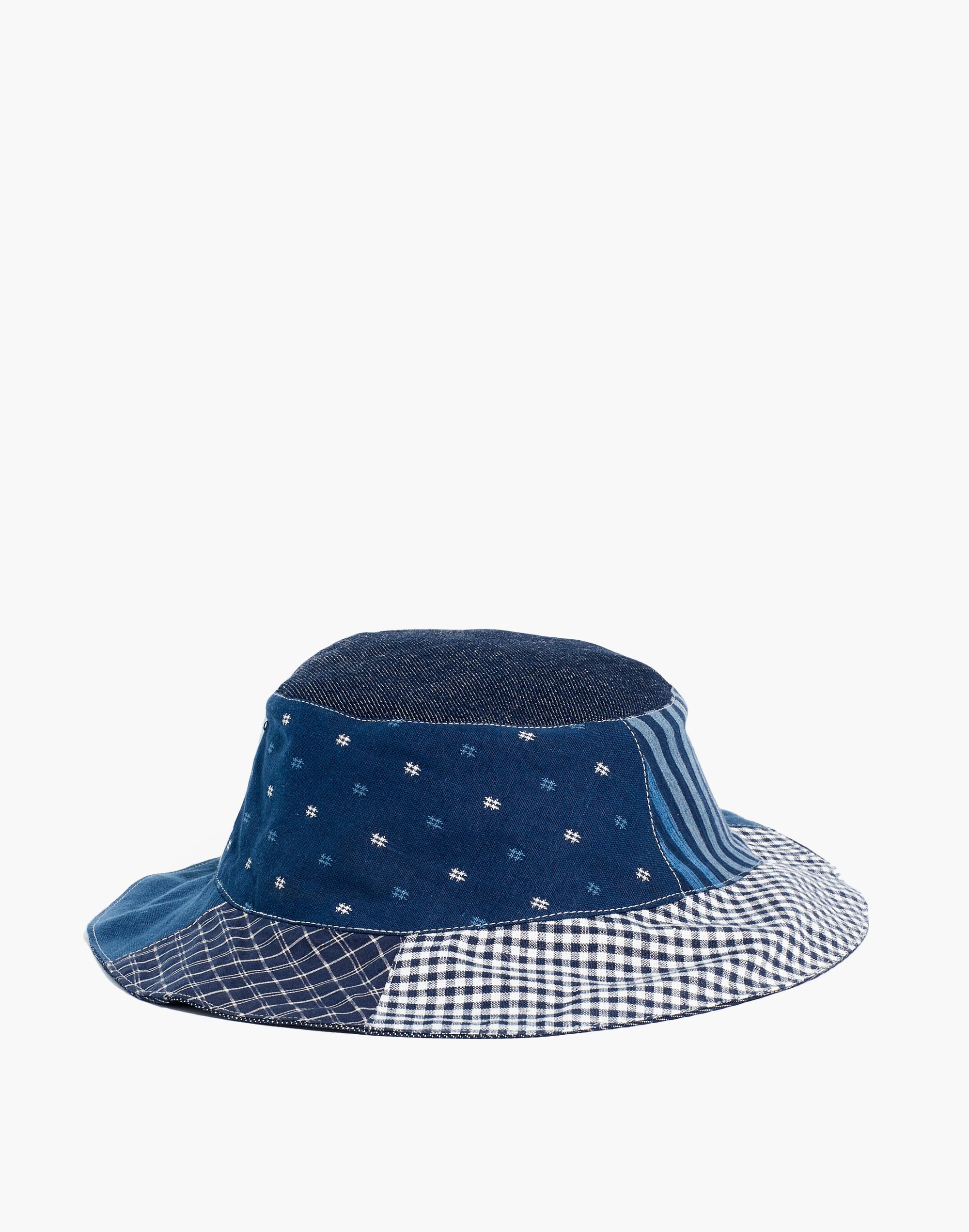 madewell x la r&eacute;union upcycled bucket hat