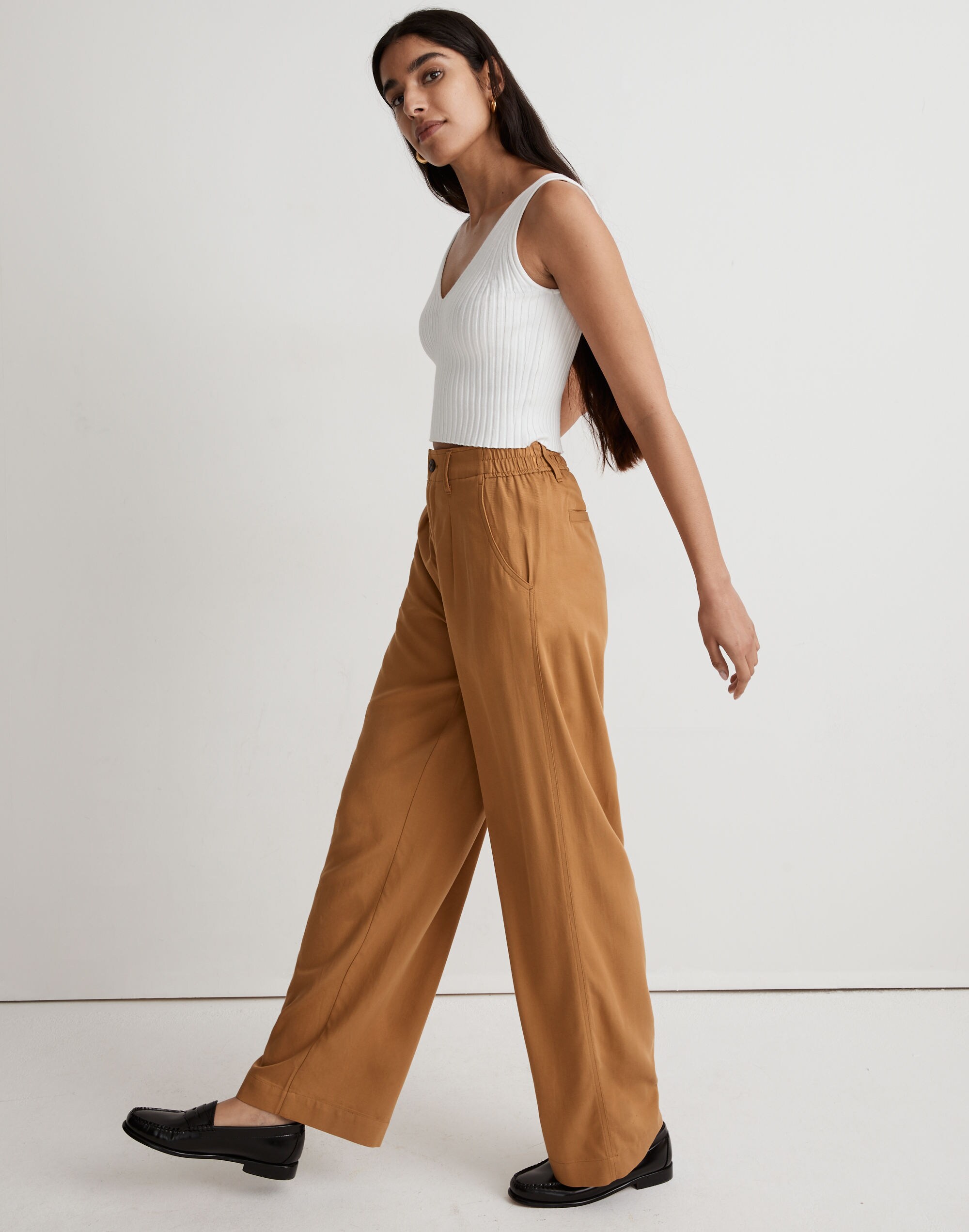 The Neale Straight-Leg Pant in Drapeweave