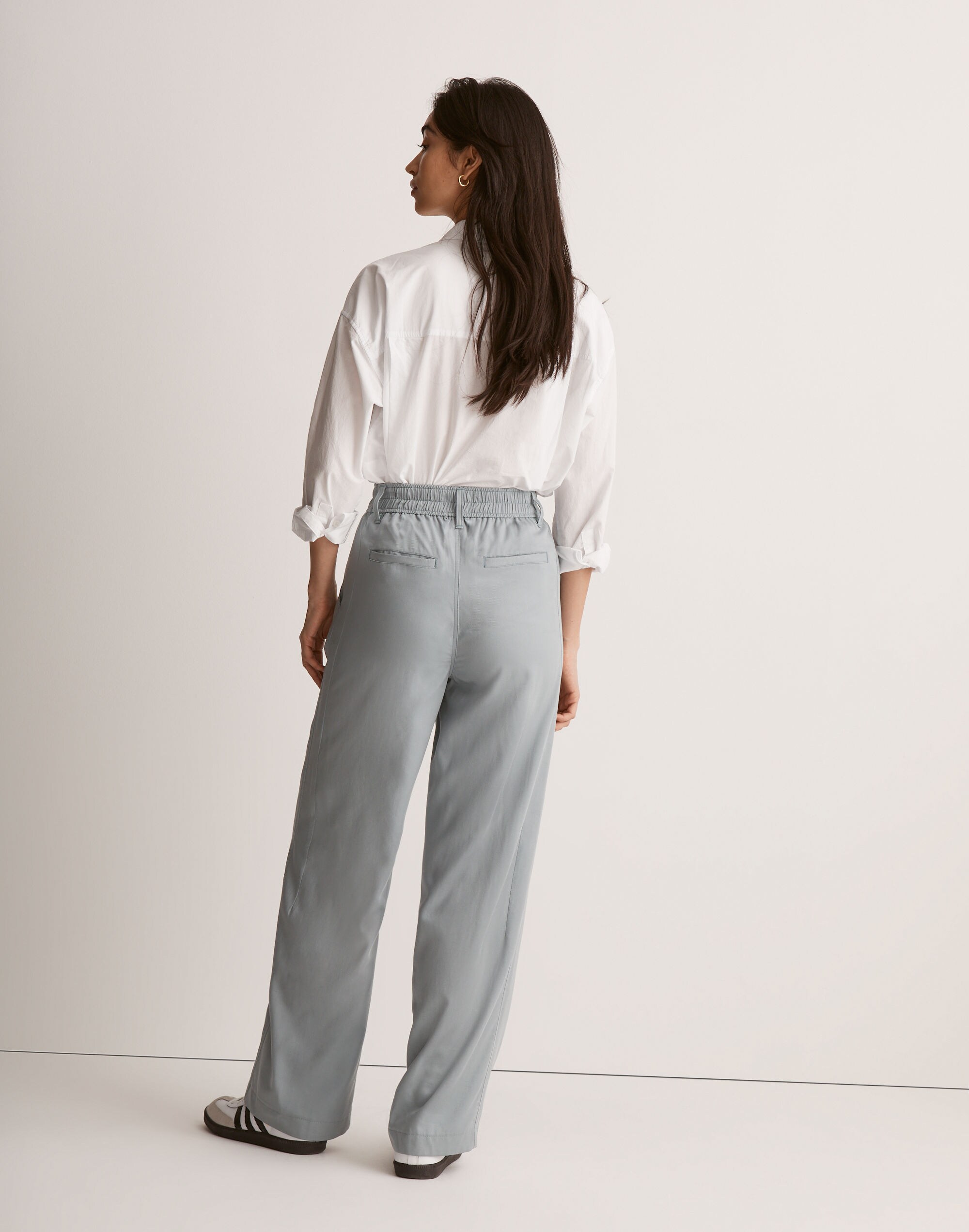 The Neale Straight-Leg Pant in Drapeweave
