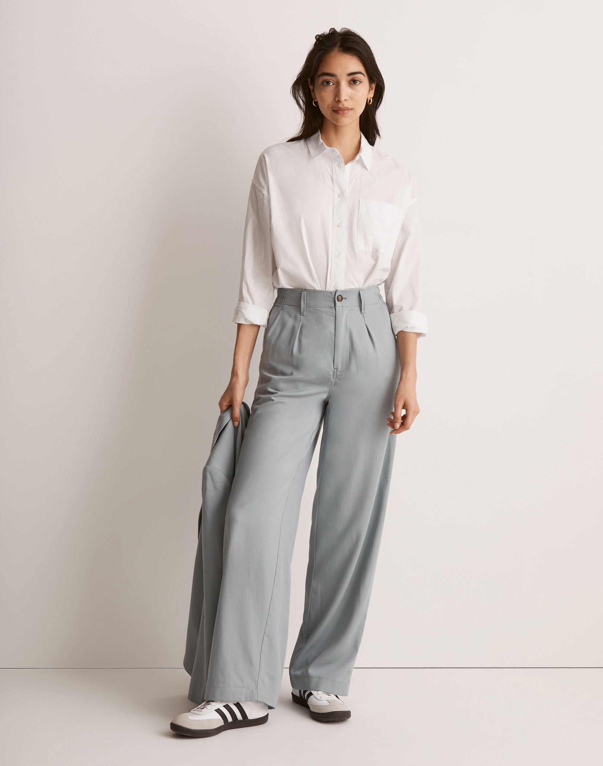 The Neale Straight-Leg Pant in Drapeweave