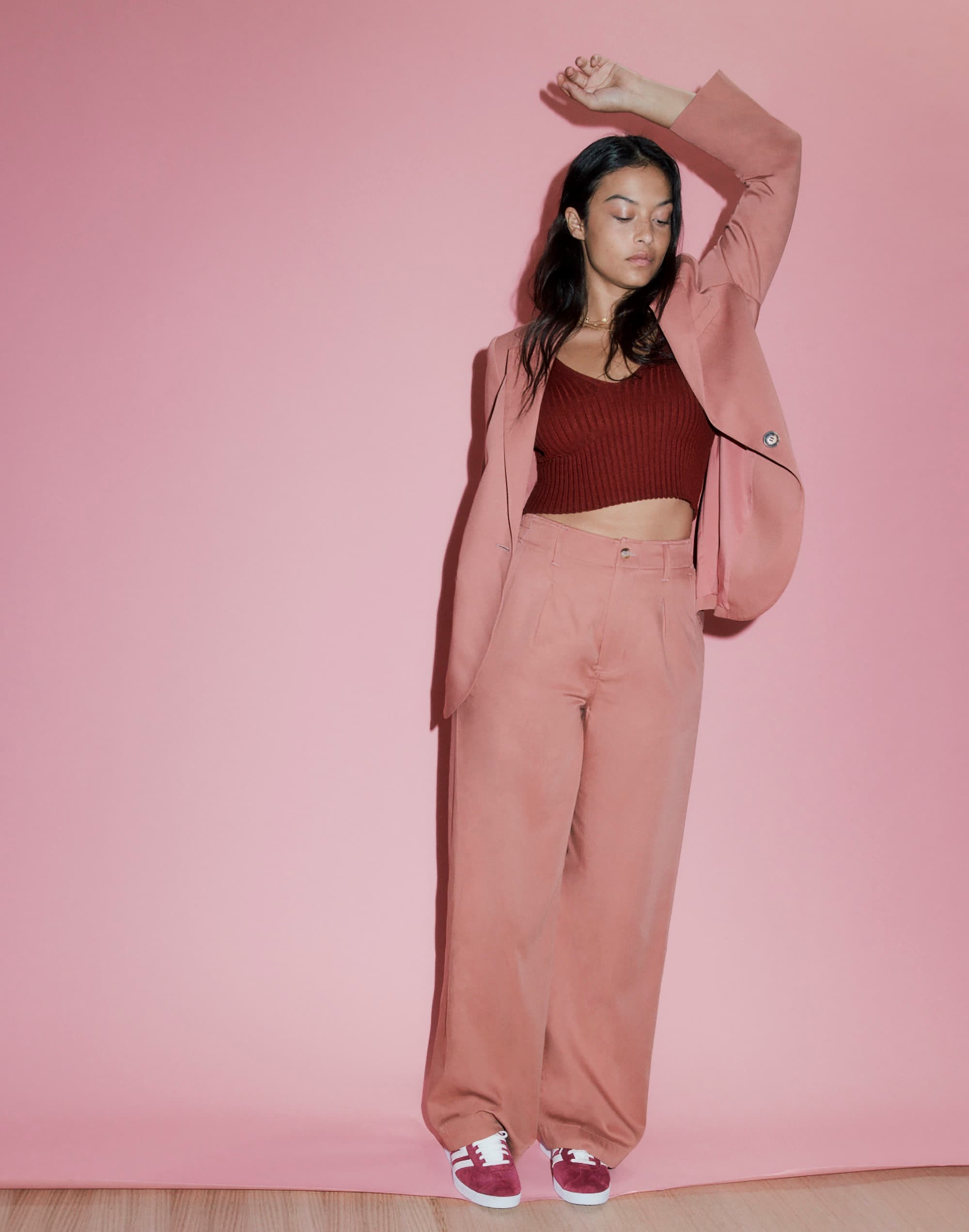 The Tall Neale Straight-Leg Pant in Drapeweave