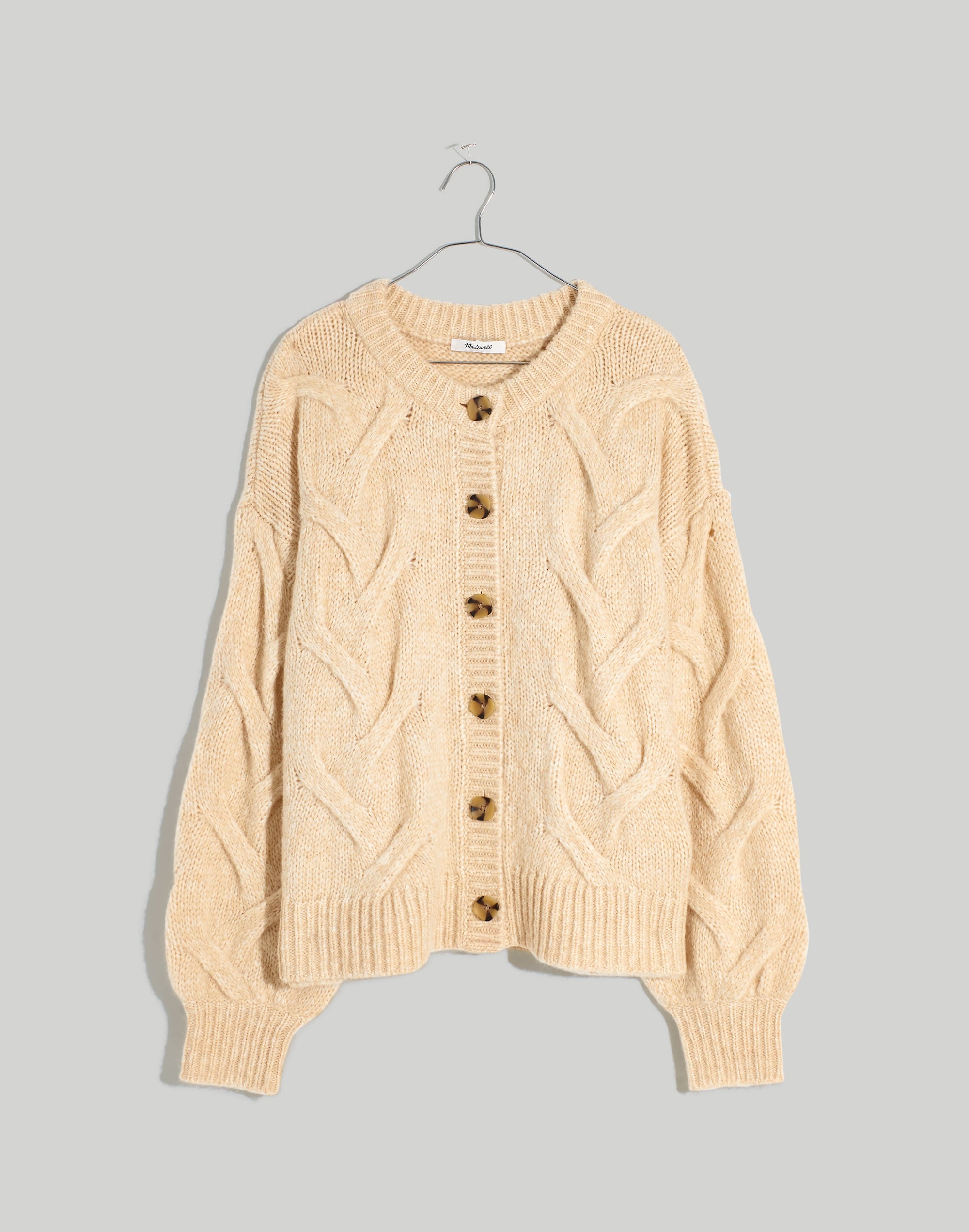 Plus Cable Ashmont Cardigan Sweater
