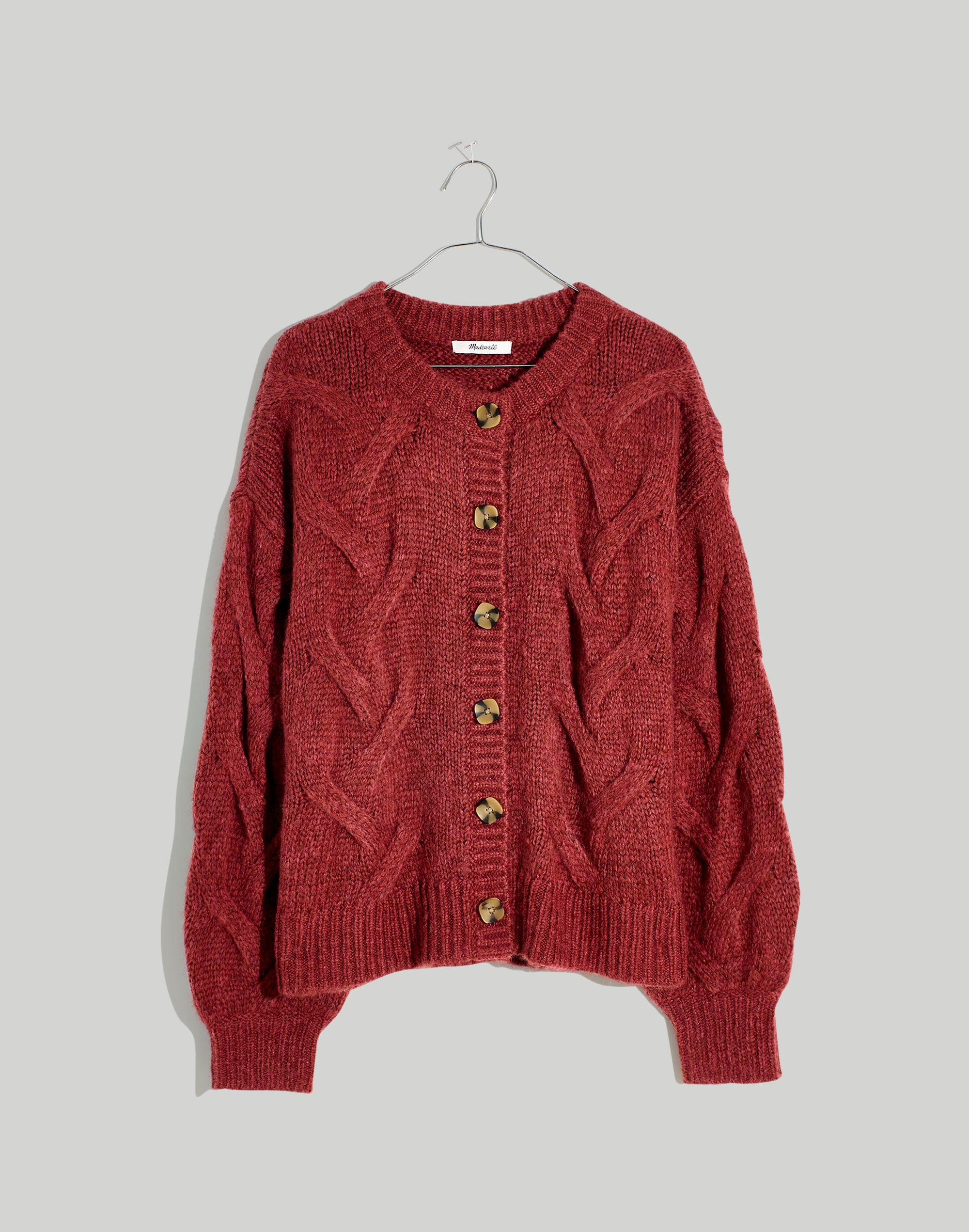 Plus Cable Ashmont Cardigan Sweater
