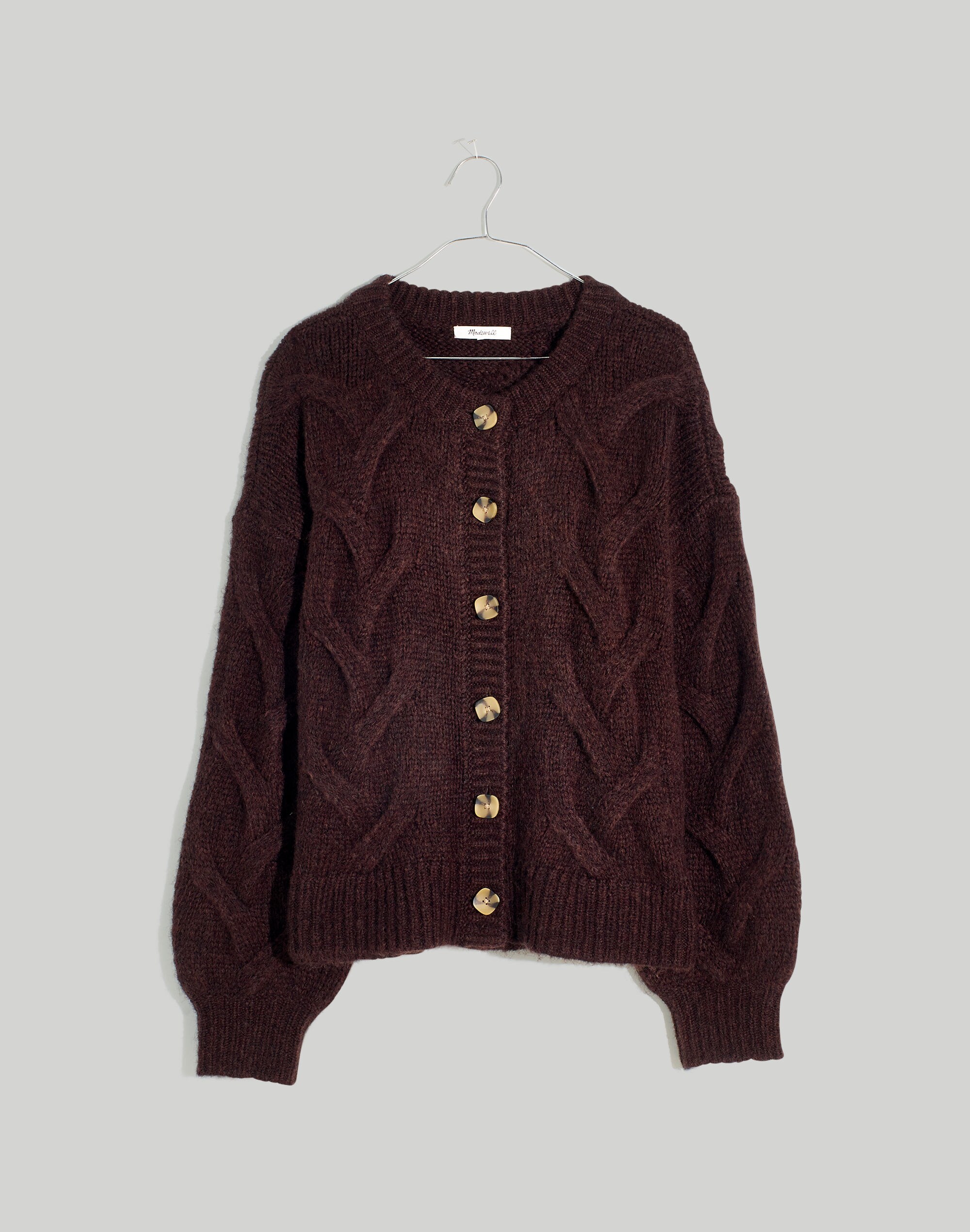Plus Cable Ashmont Cardigan Sweater