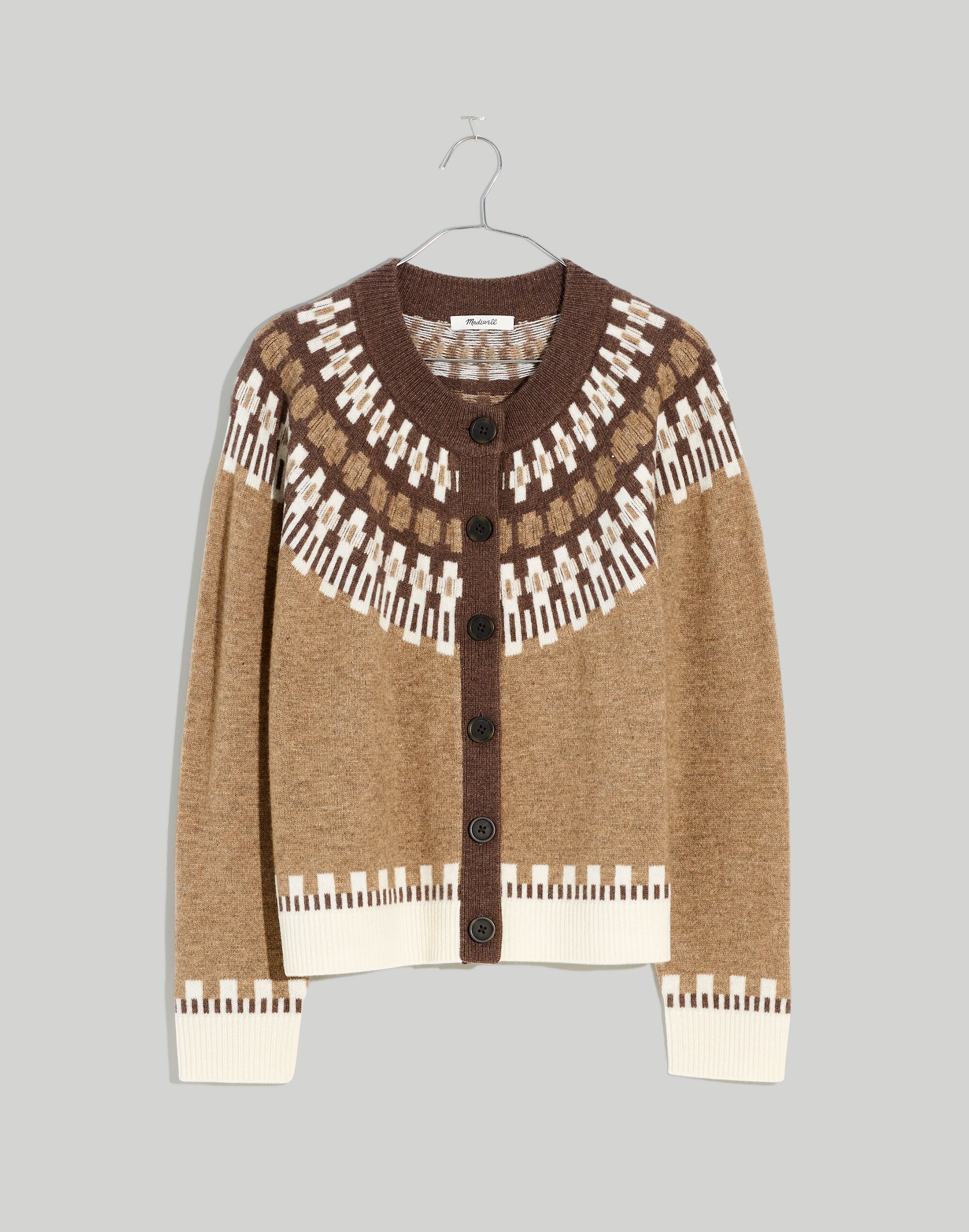 Plus Fair Isle Frankfort Cardigan Sweater
