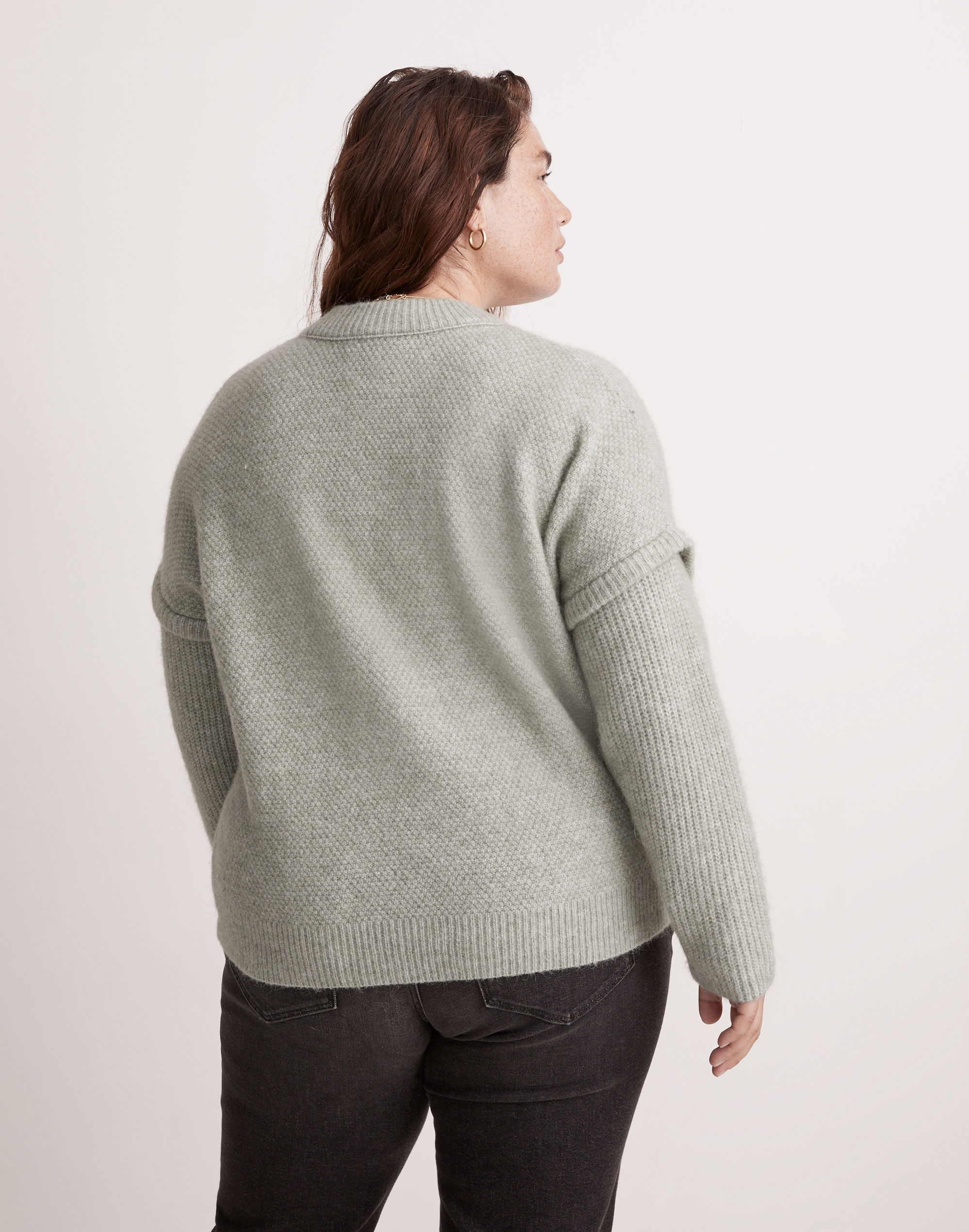 Plus Cable Havener Pullover Sweater