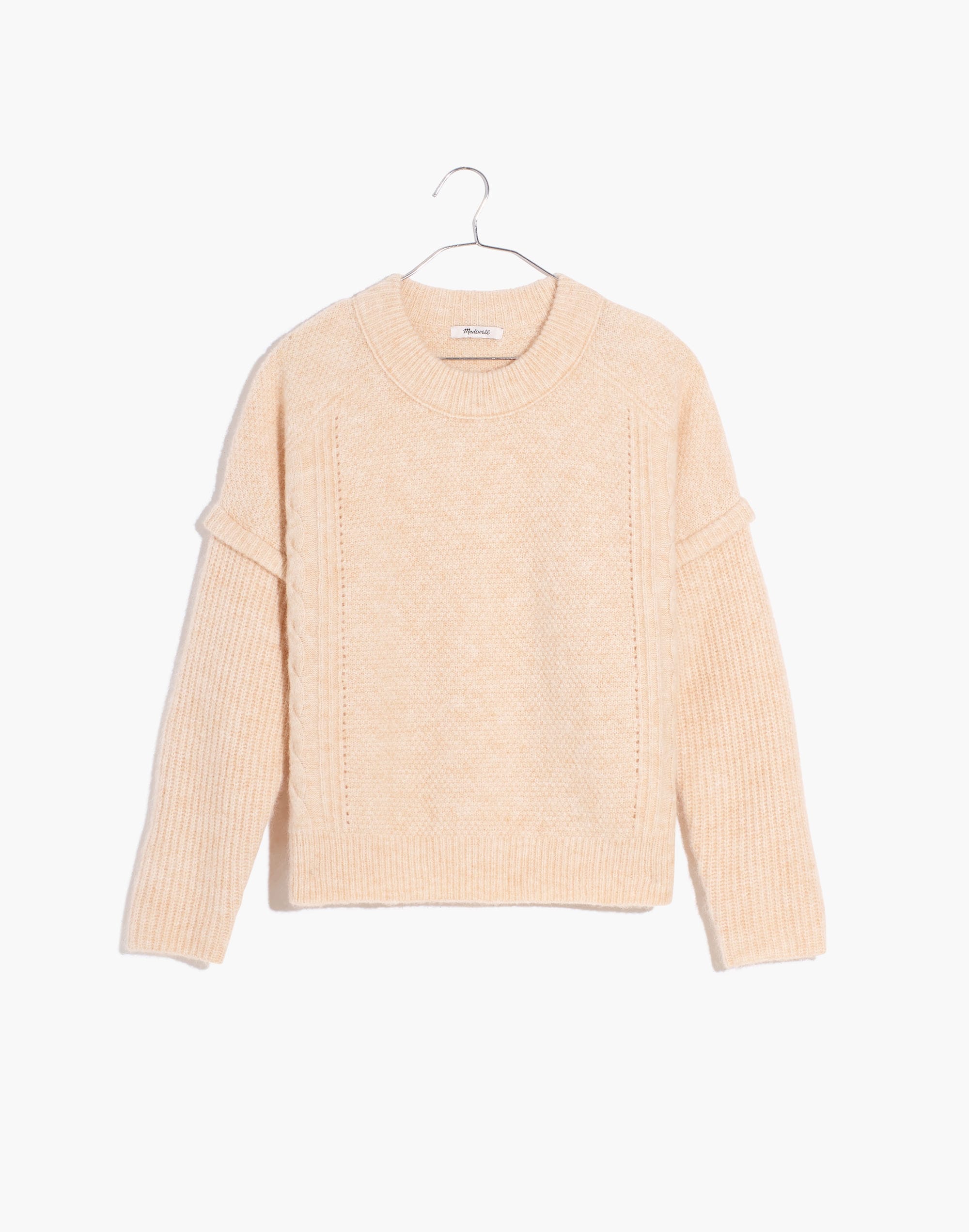 Plus Cable Havener Pullover Sweater