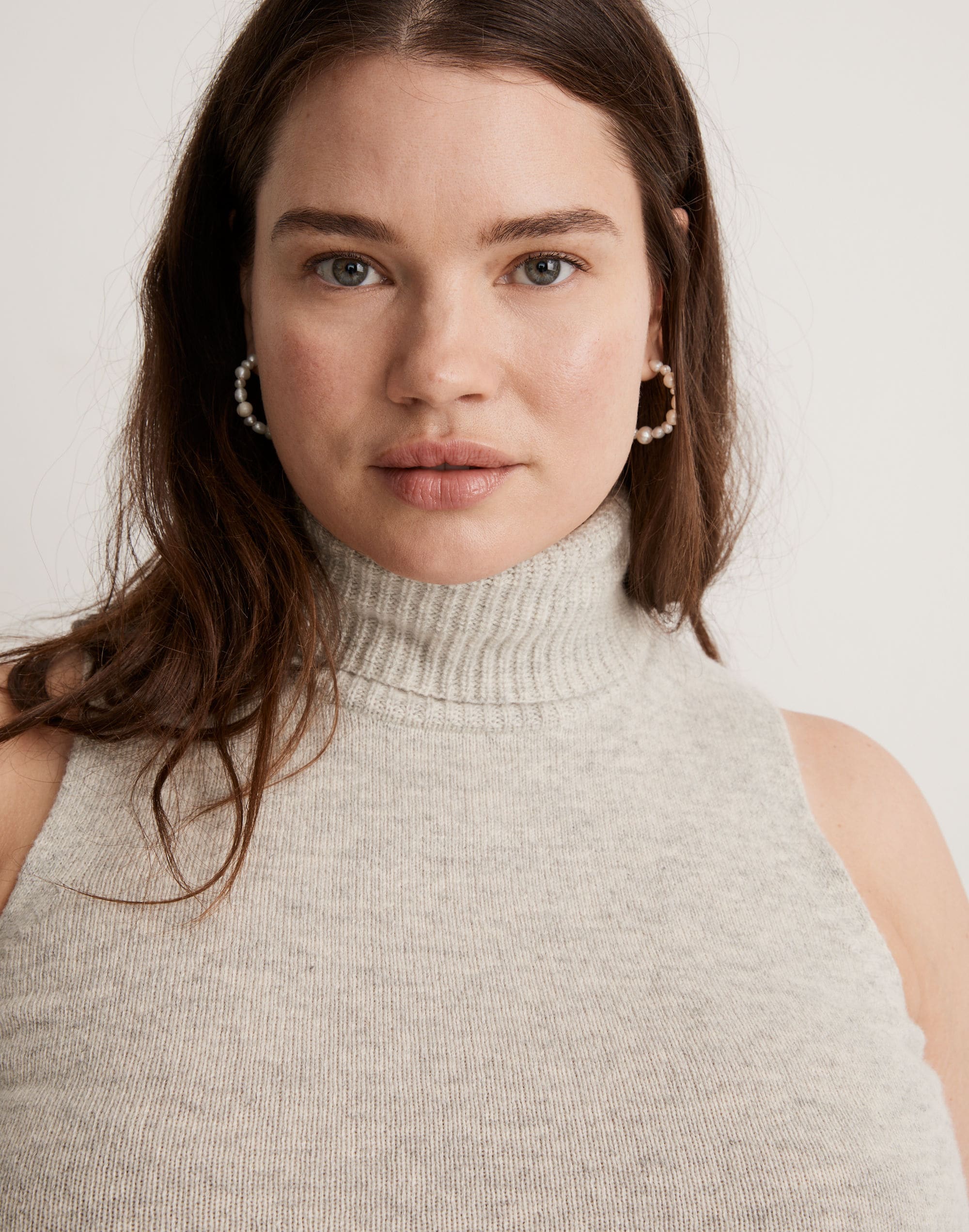 Plus Hallowell Turtleneck Sweater Tank