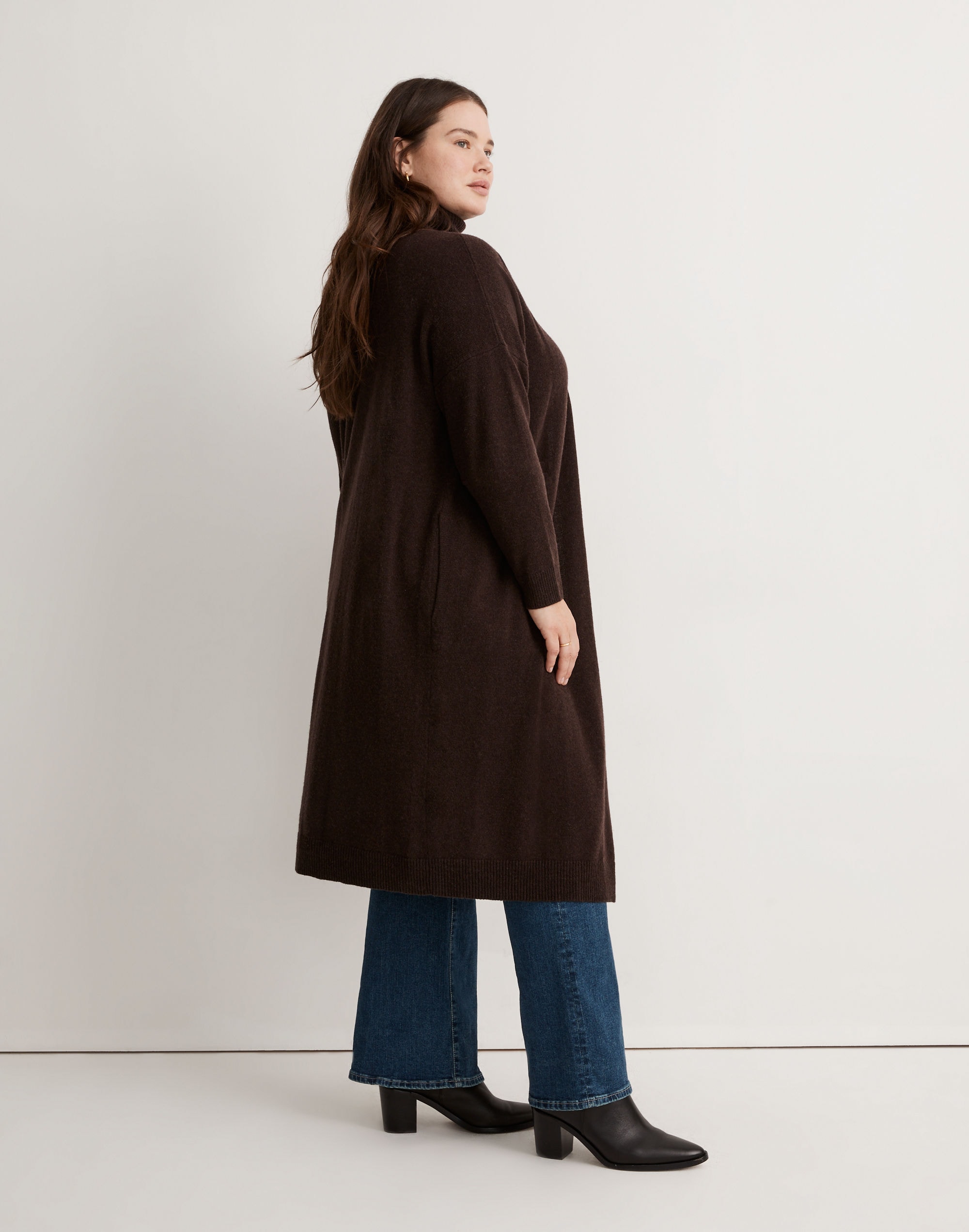 Plus Duster Cardigan Sweater