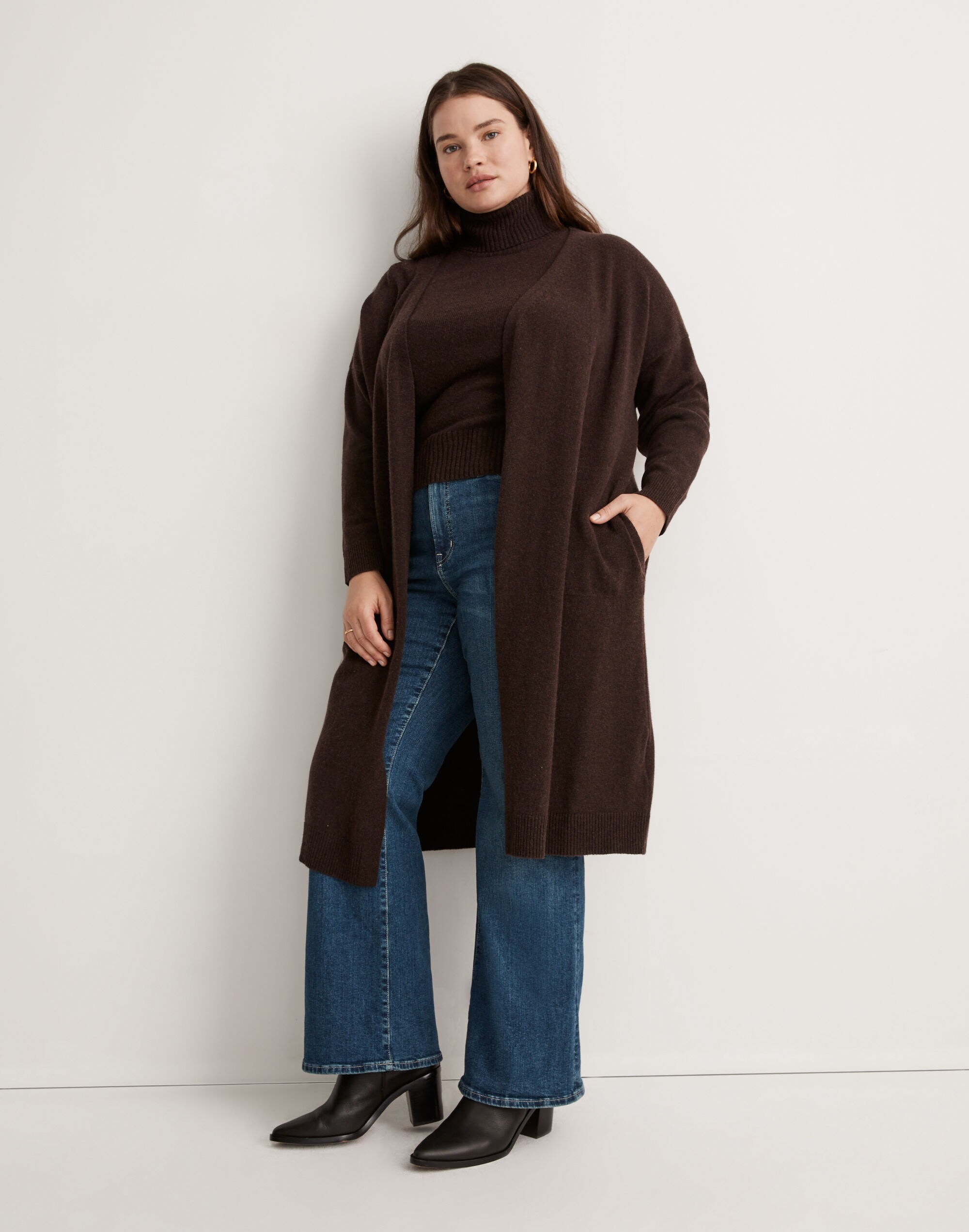 Plus Duster Cardigan Sweater