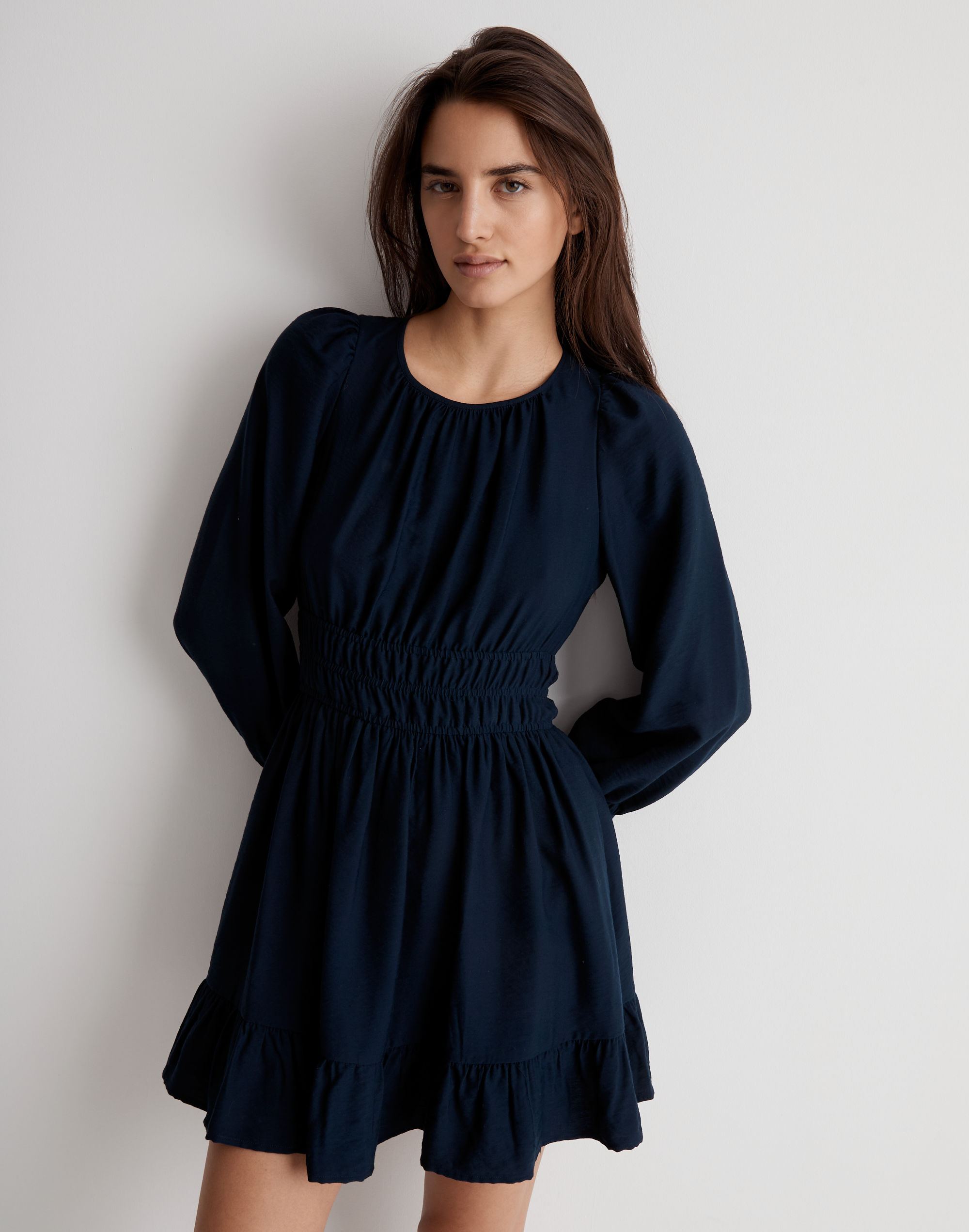 Sophia Open-Back Mini Dress