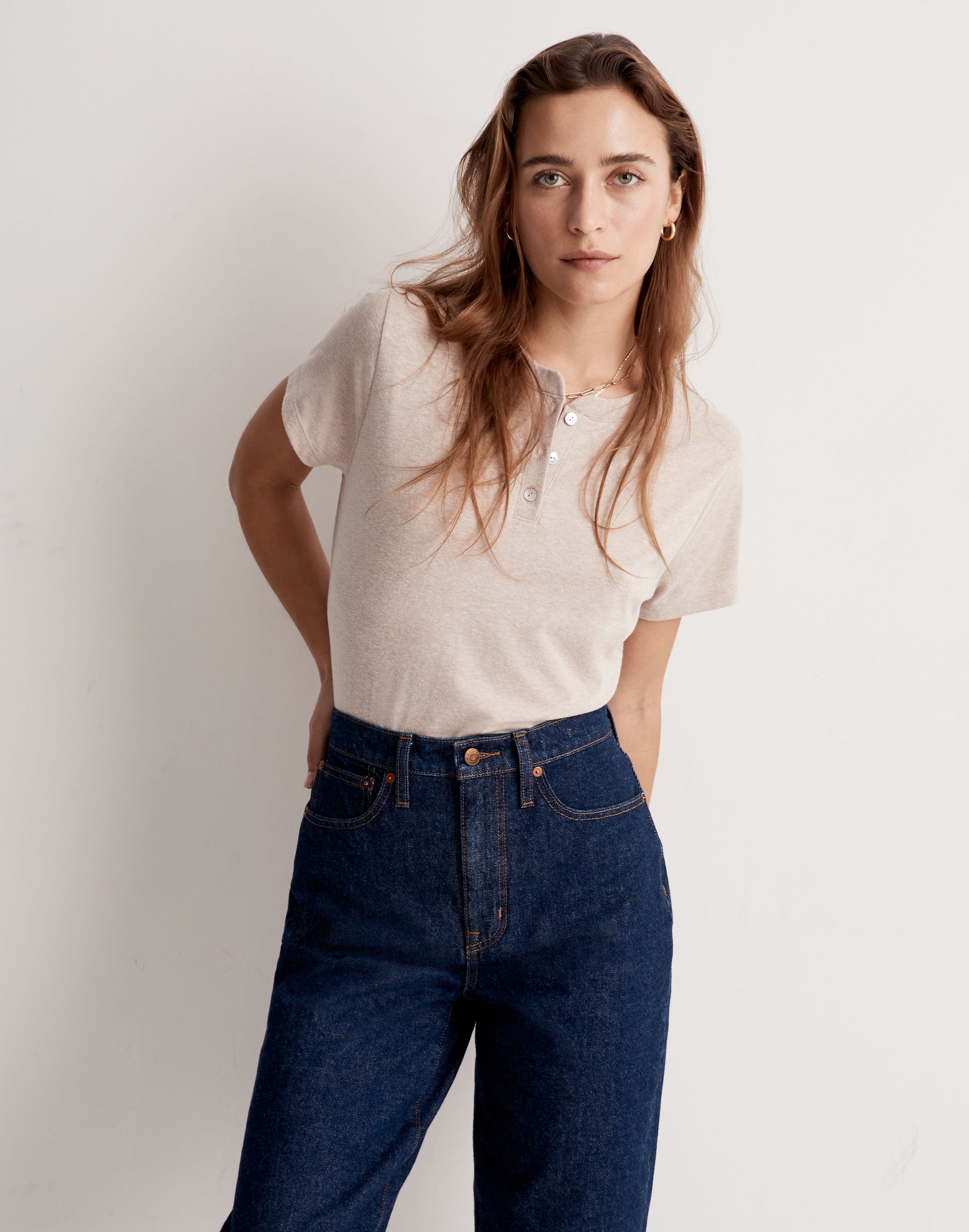 Madewell x Donni Henley Bodysuit