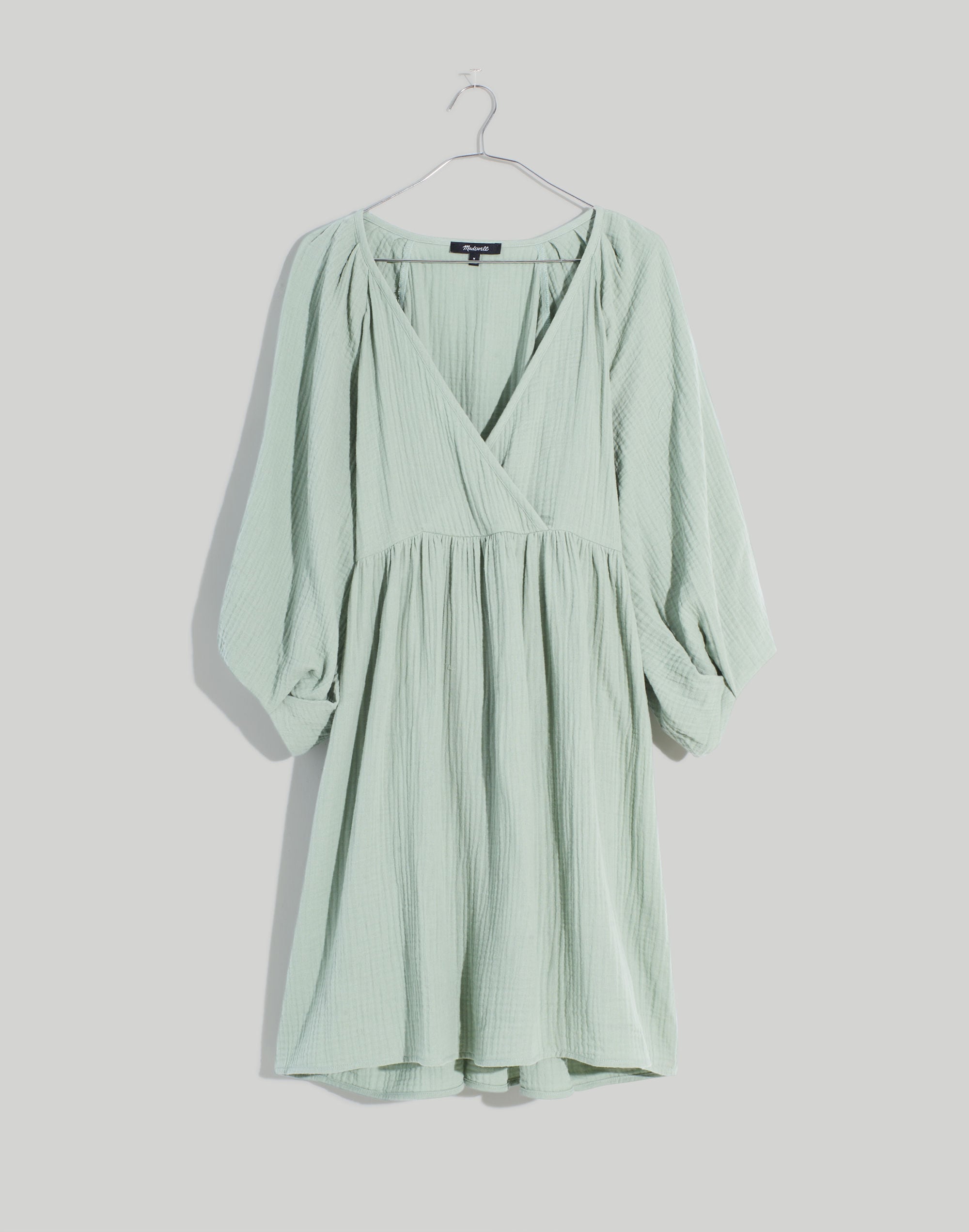 Petite Marianna Puff-Sleeve Mini Dress