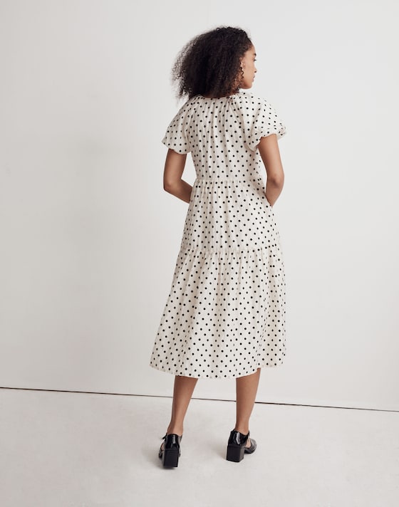 polka dot wrap dress Maxi for Women Graduation Wedding Guest Long Dresses V Neck Belted Flowy Dress Elegant Prom Gown Polka dot Dot Print Faux Wrap Dress