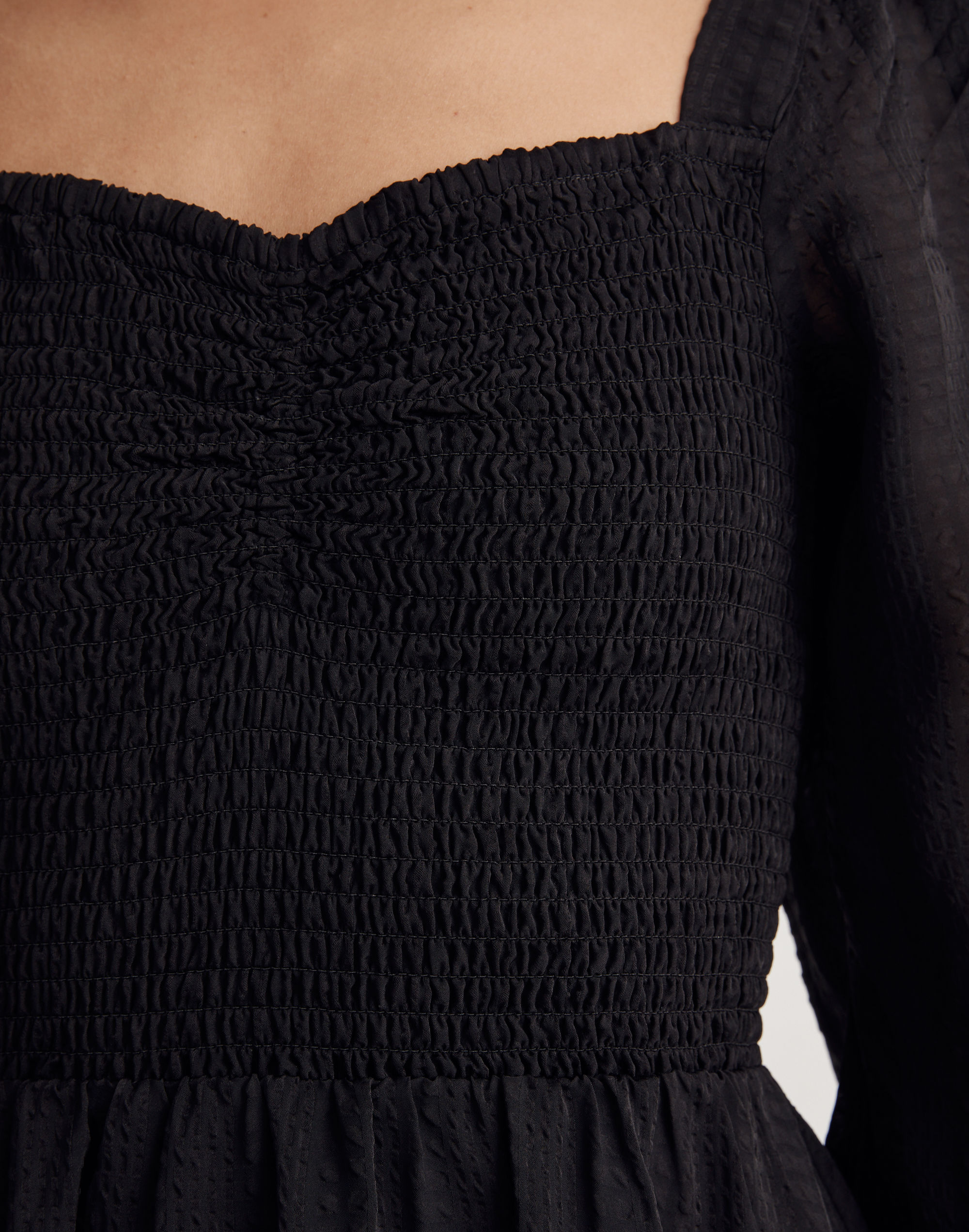 Lucie Sweetheart Midi Dress