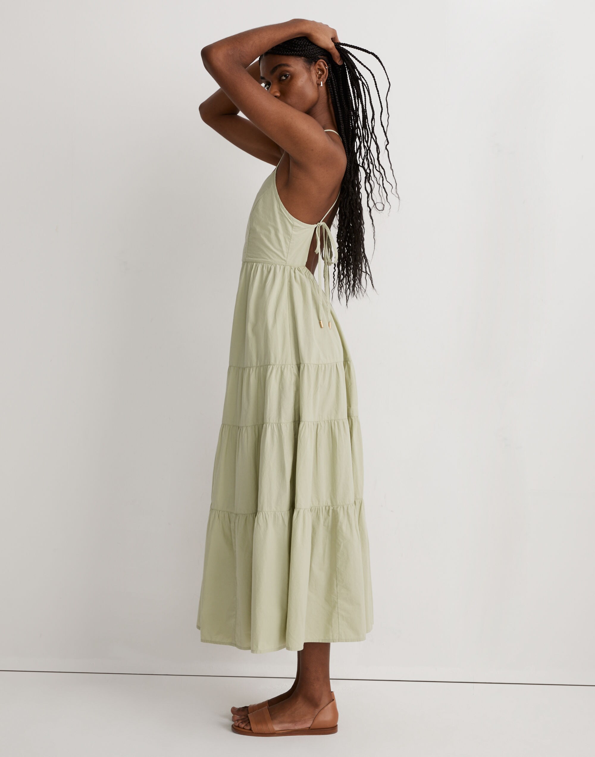 Petite Sidonie Poplin Maxi Dress