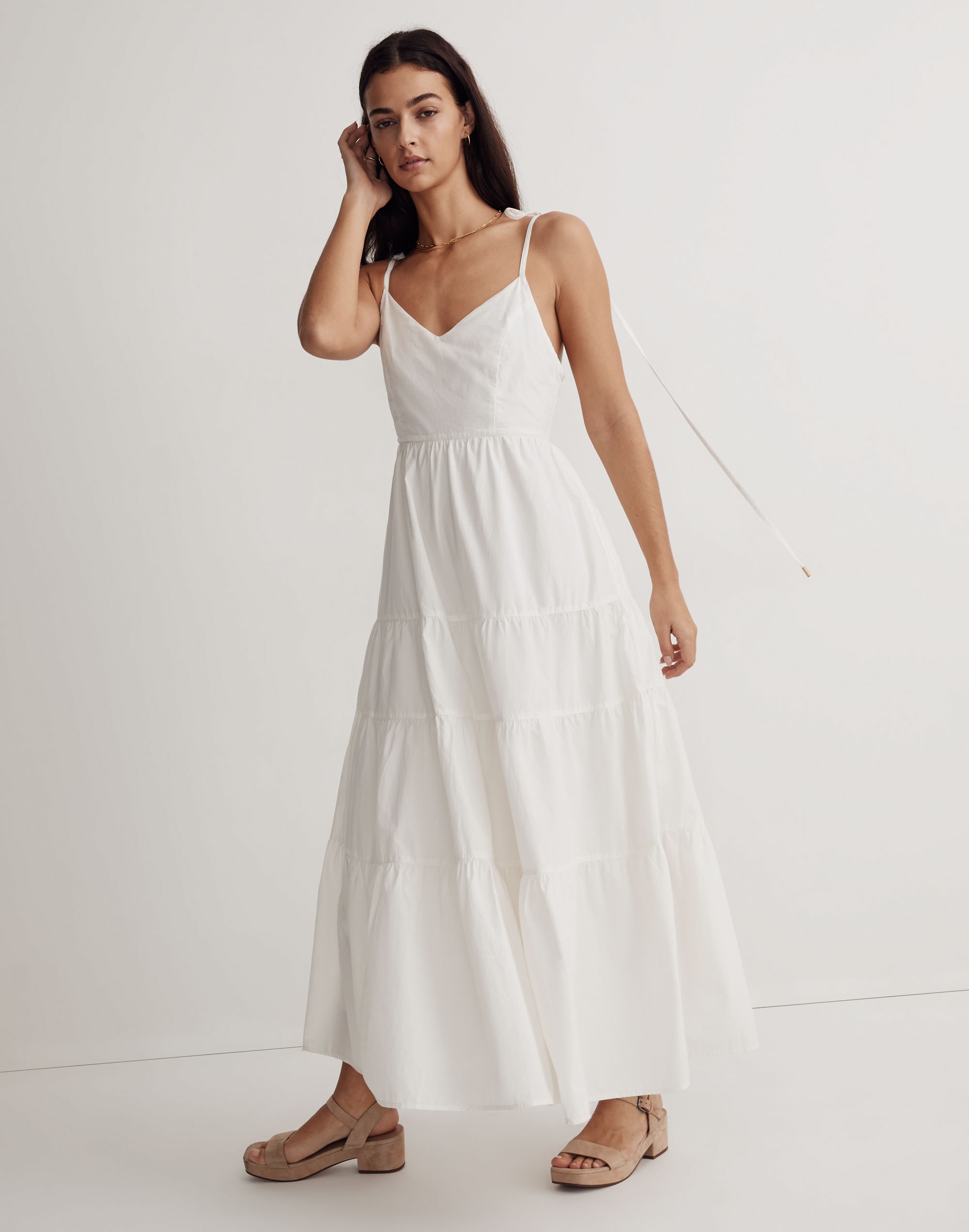 Em & May Loyal Maxi Dress with Built-In Bra