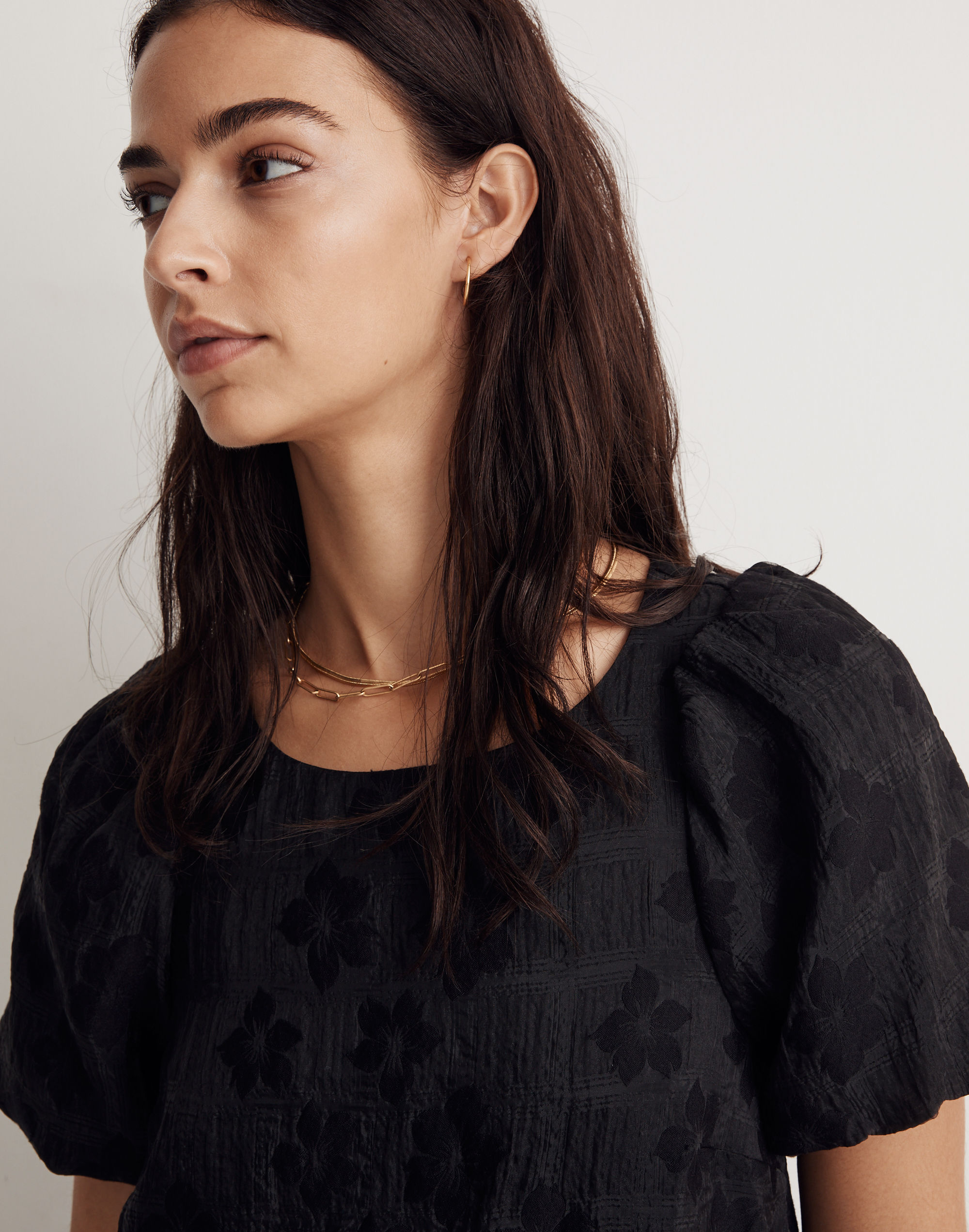 Accessorize with a scarf and a beret