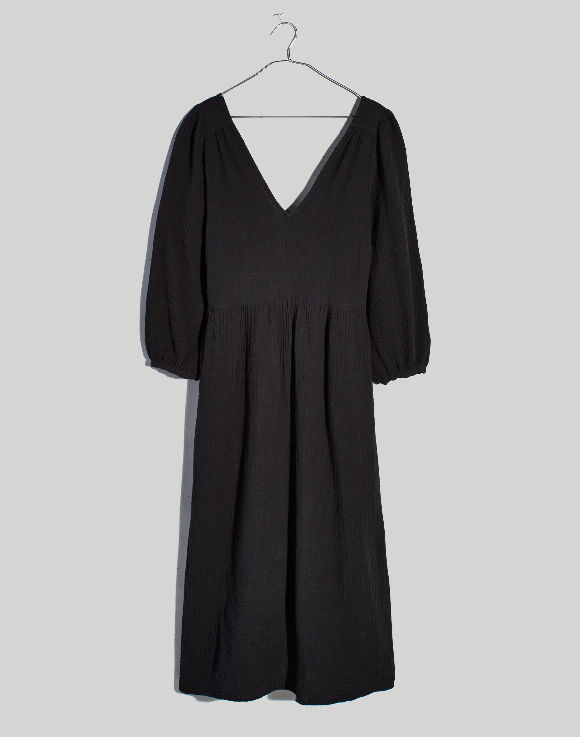 Lightspun V-Neck Midi Dress