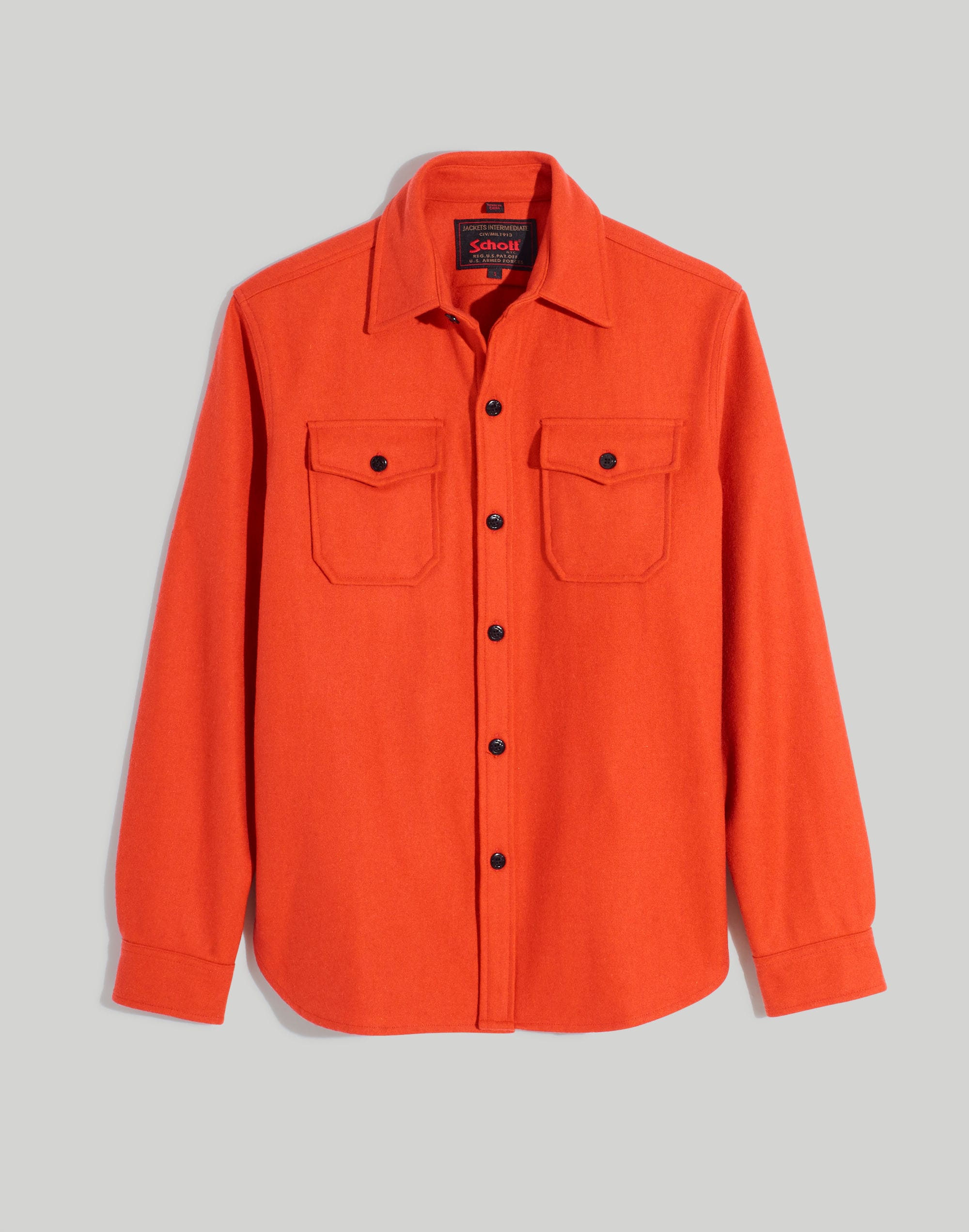 Schott NYC&reg; Wool Shirt-Jacket